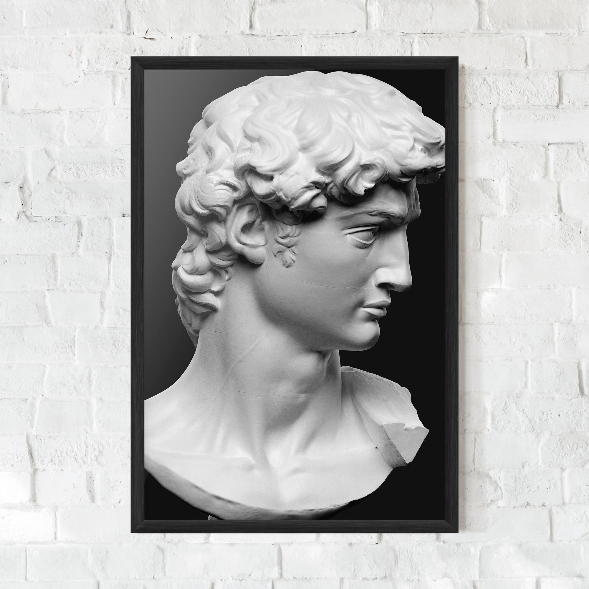 Poster Înrămat David Head mockup 0