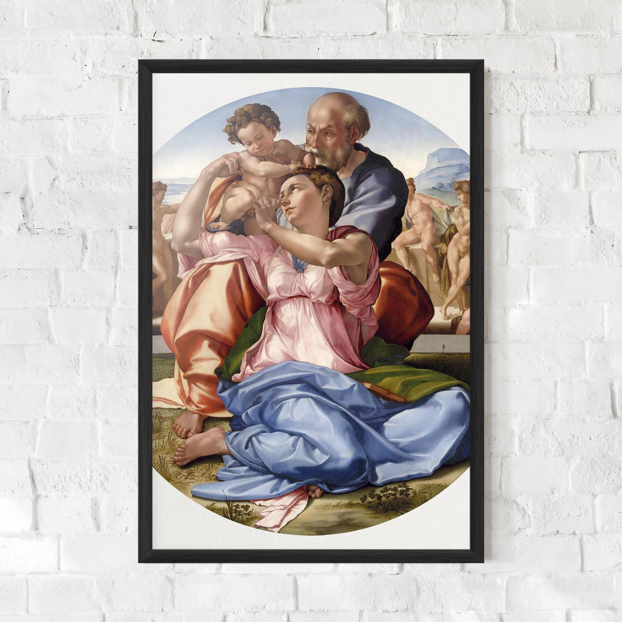 Poster Înrămat Doni Tondo mockup 0