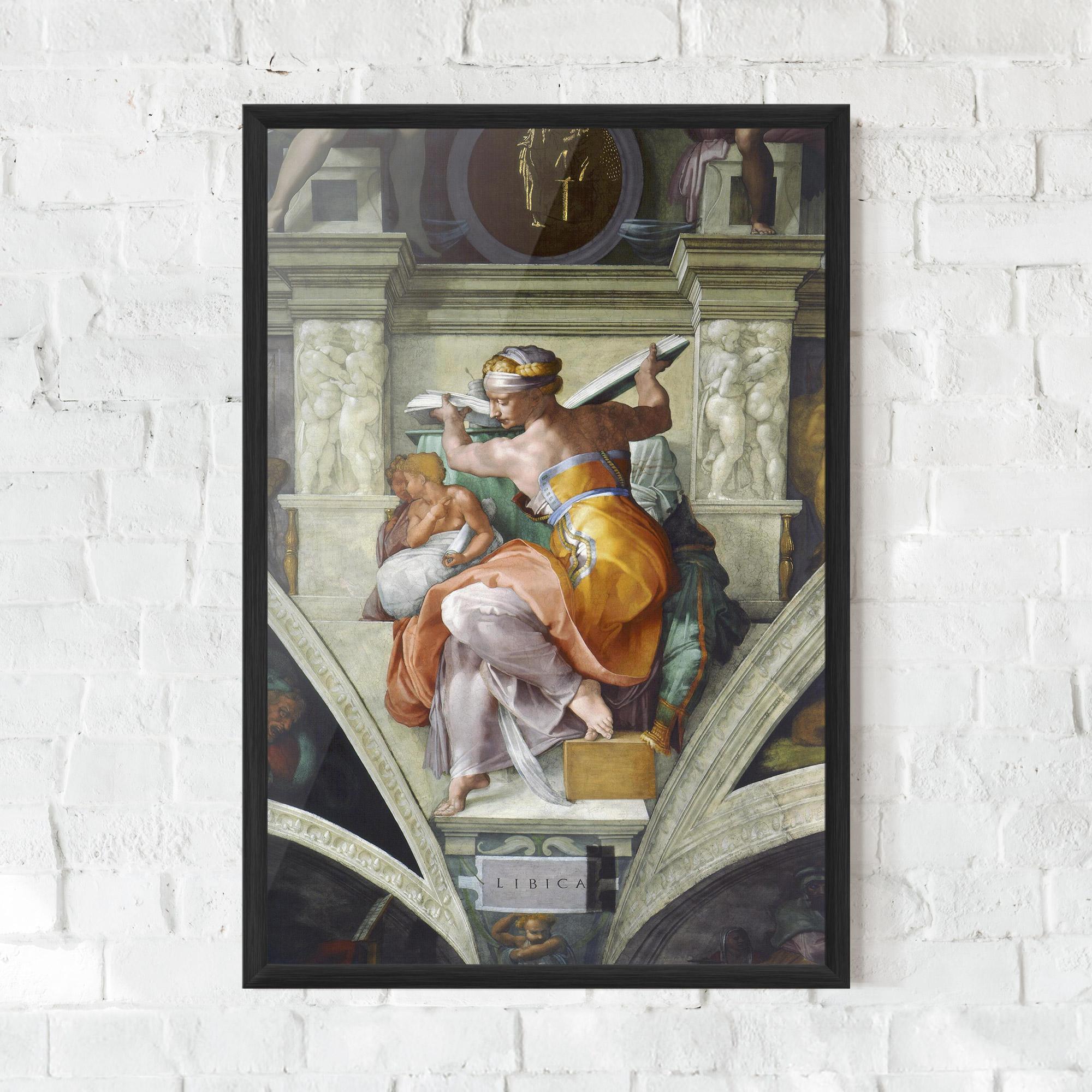 Poster Înrămat Libyan Sibyles mockup 0