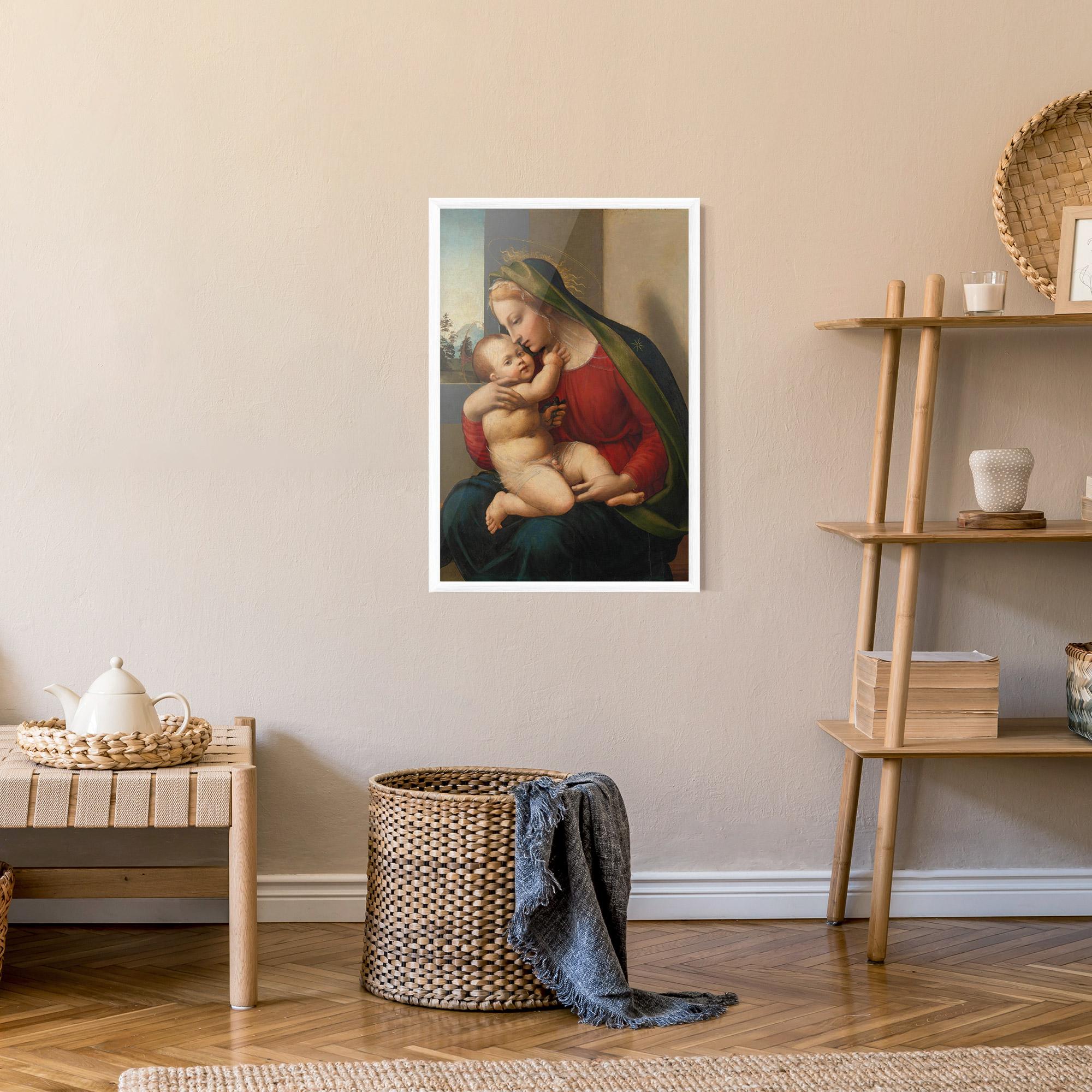 Poster Înrămat Madonna And Child mockup 9