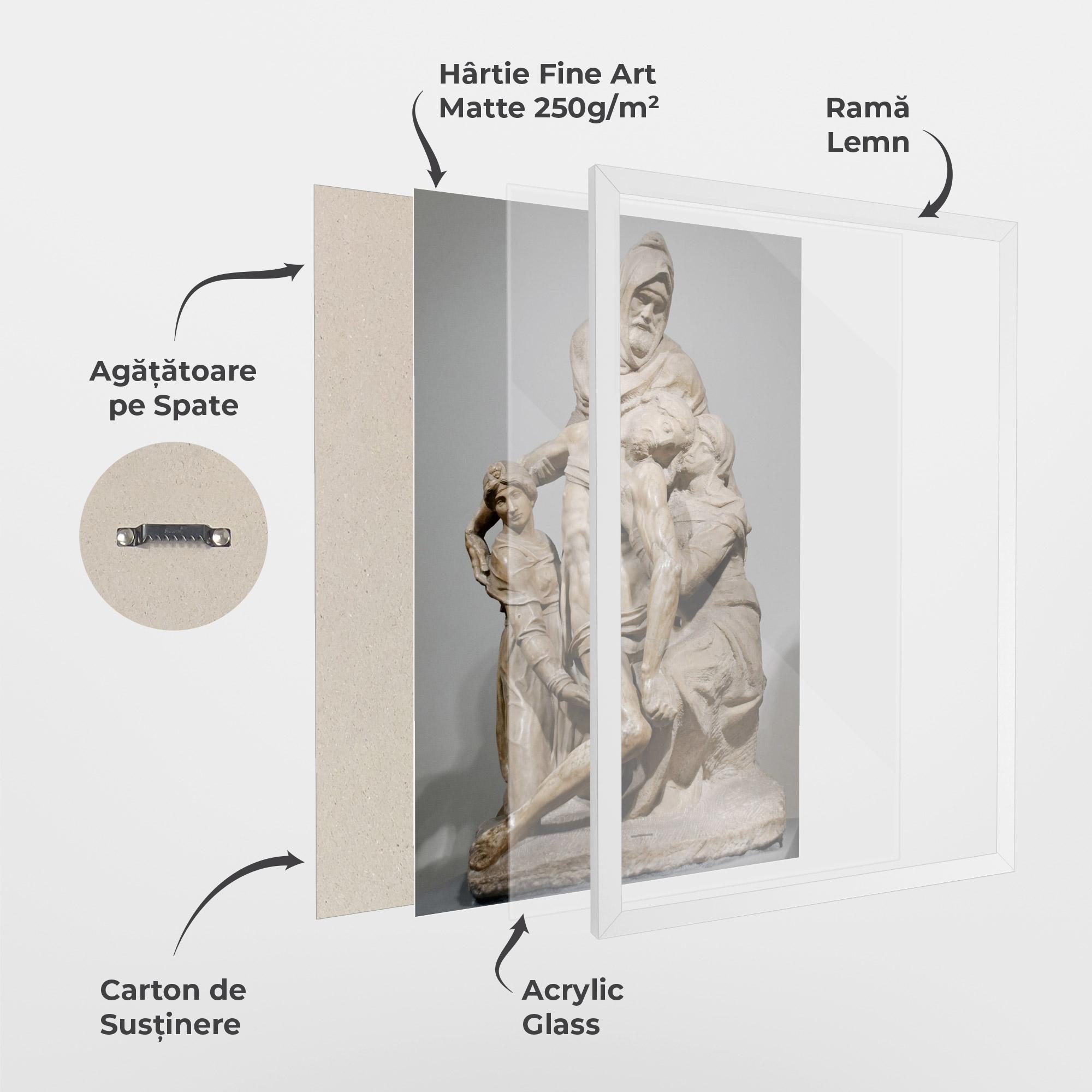 Poster Înrămat Duomo Florence mockup 1