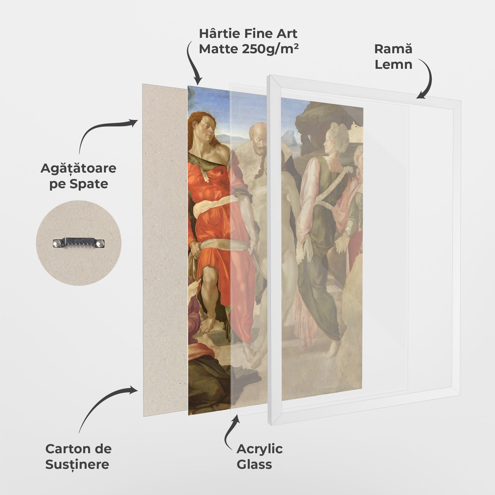 Poster Înrămat Entombment mockup 1