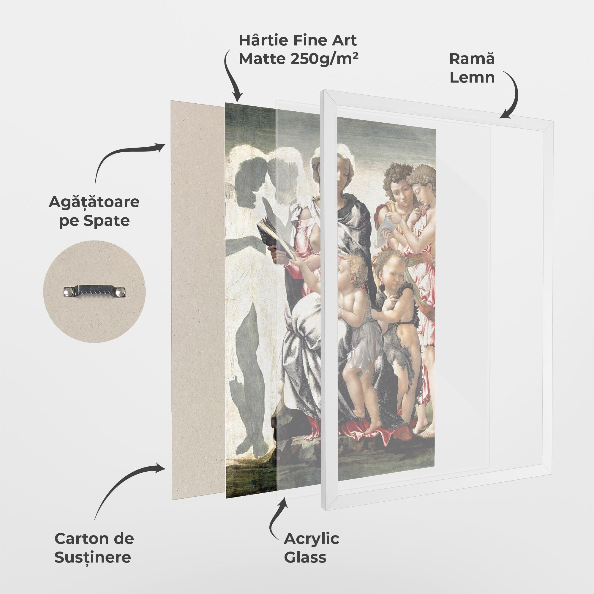 Poster Înrămat Manchester Madonna mockup 1