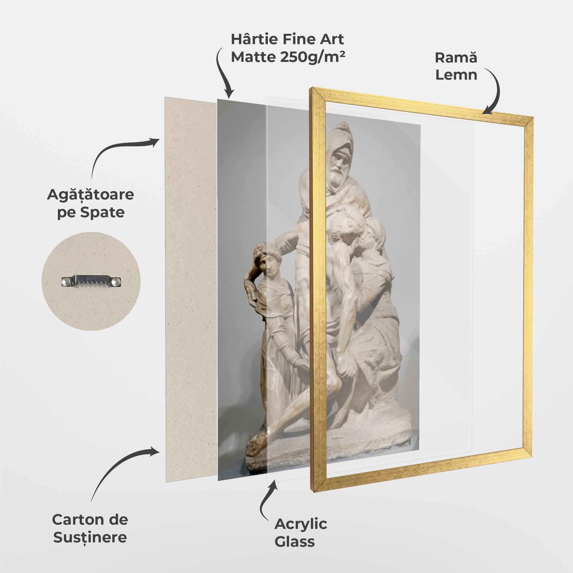 Poster Înrămat Duomo Florence mockup 1