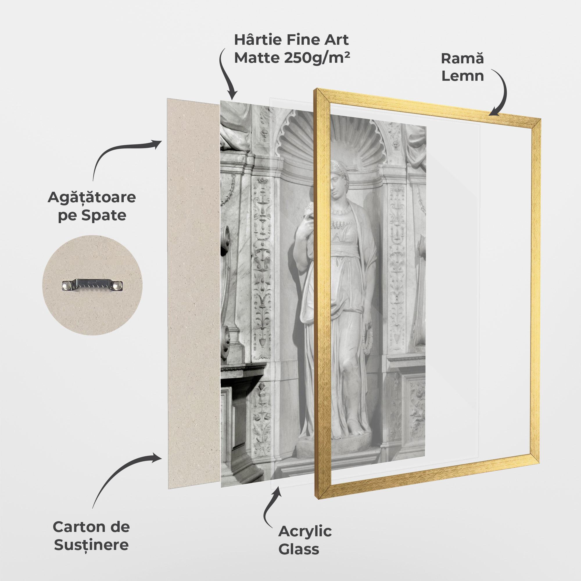 Poster Înrămat Leah mockup 1