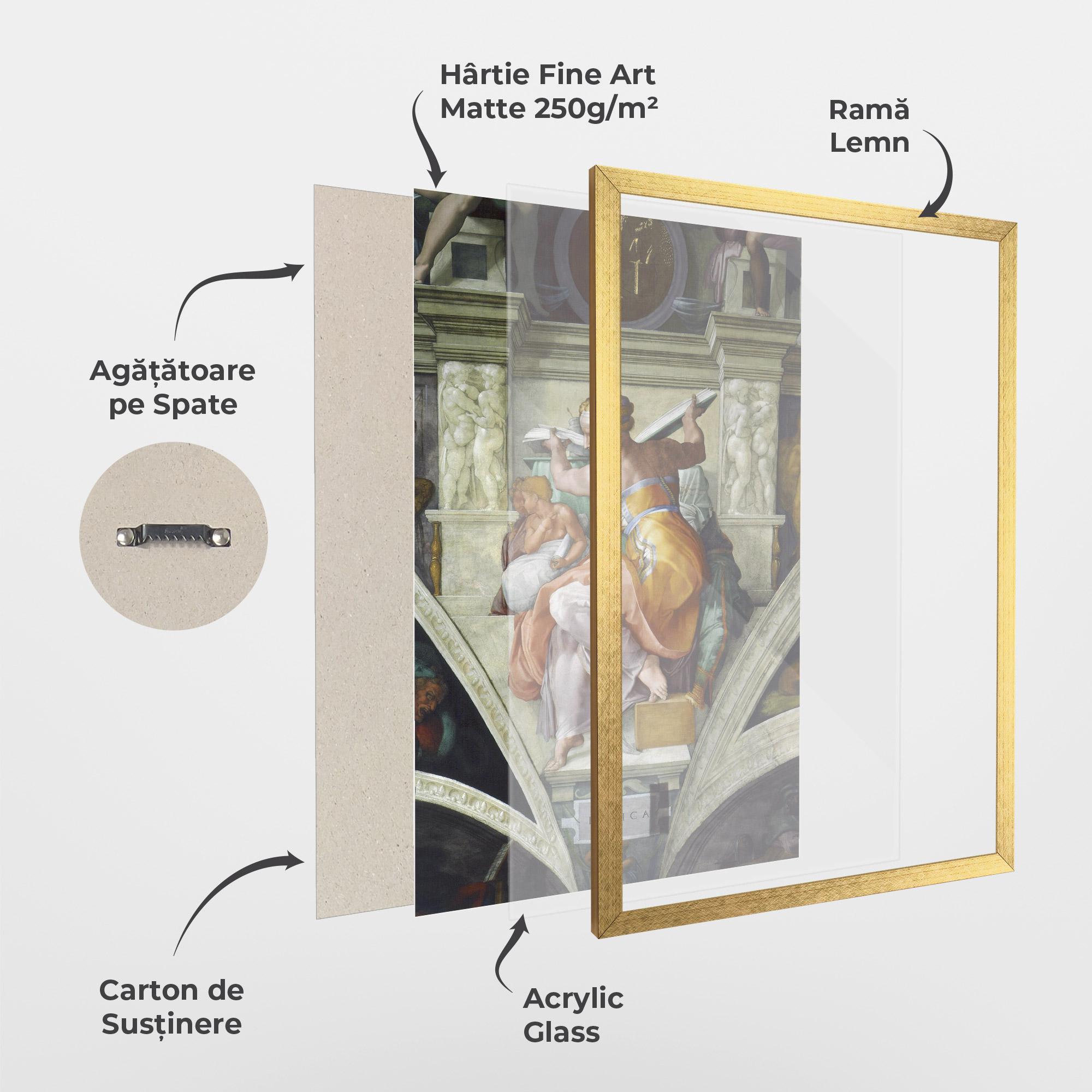 Poster Înrămat Libyan Sibyles mockup 1