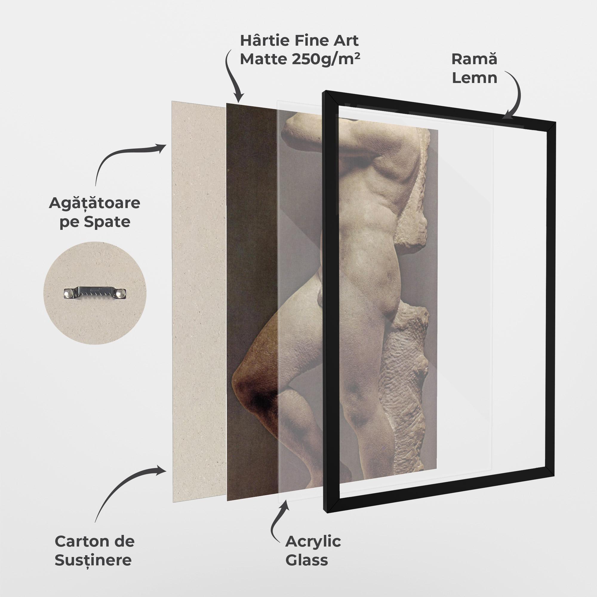 Poster Înrămat Apollino mockup 1