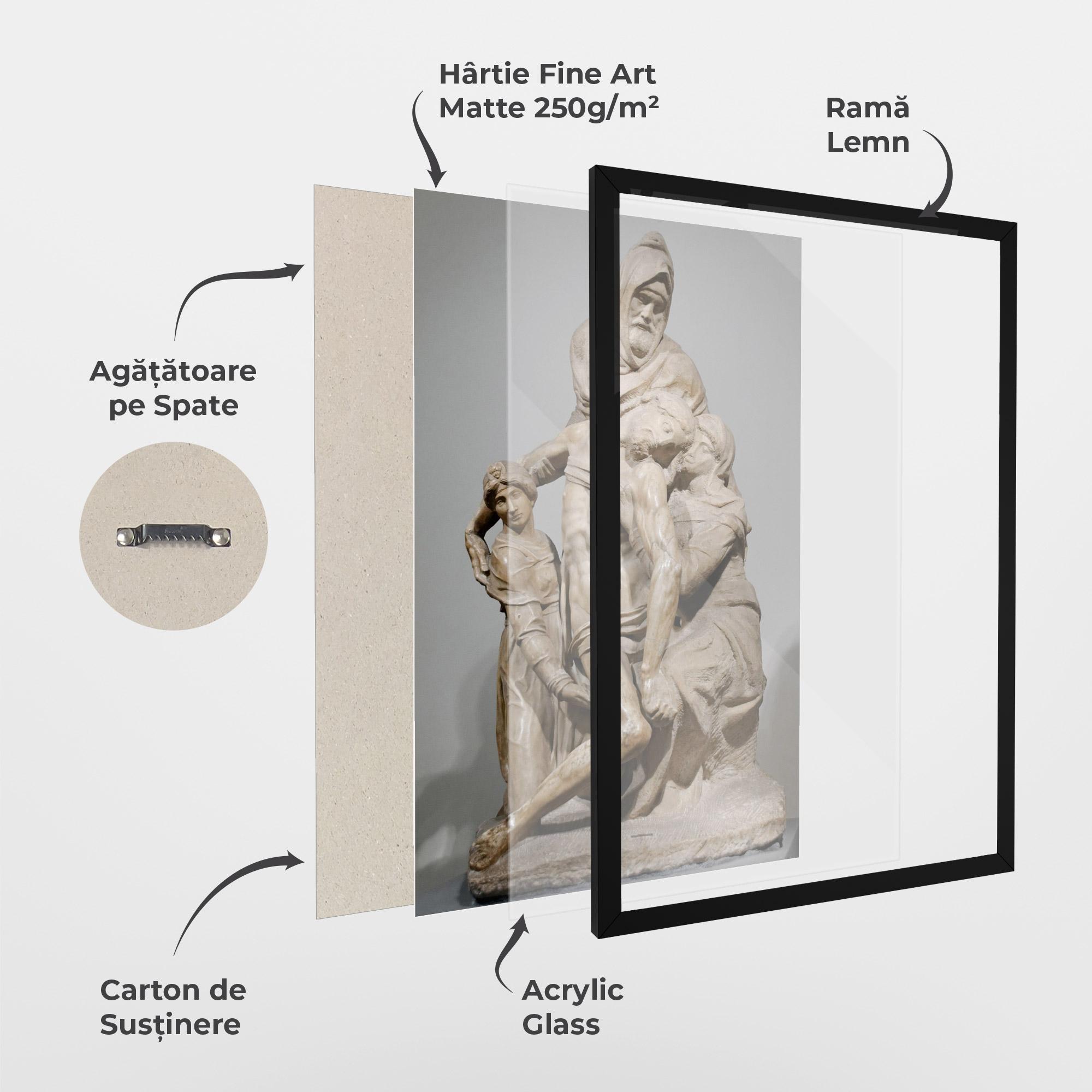 Poster Înrămat Duomo Florence mockup 1