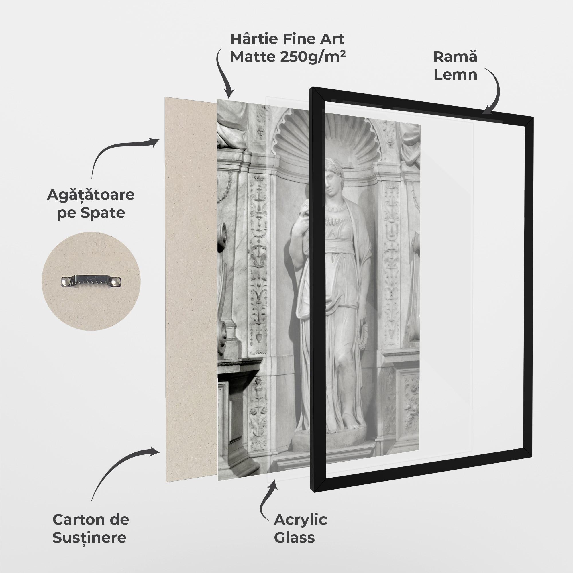 Poster Înrămat Leah mockup 1