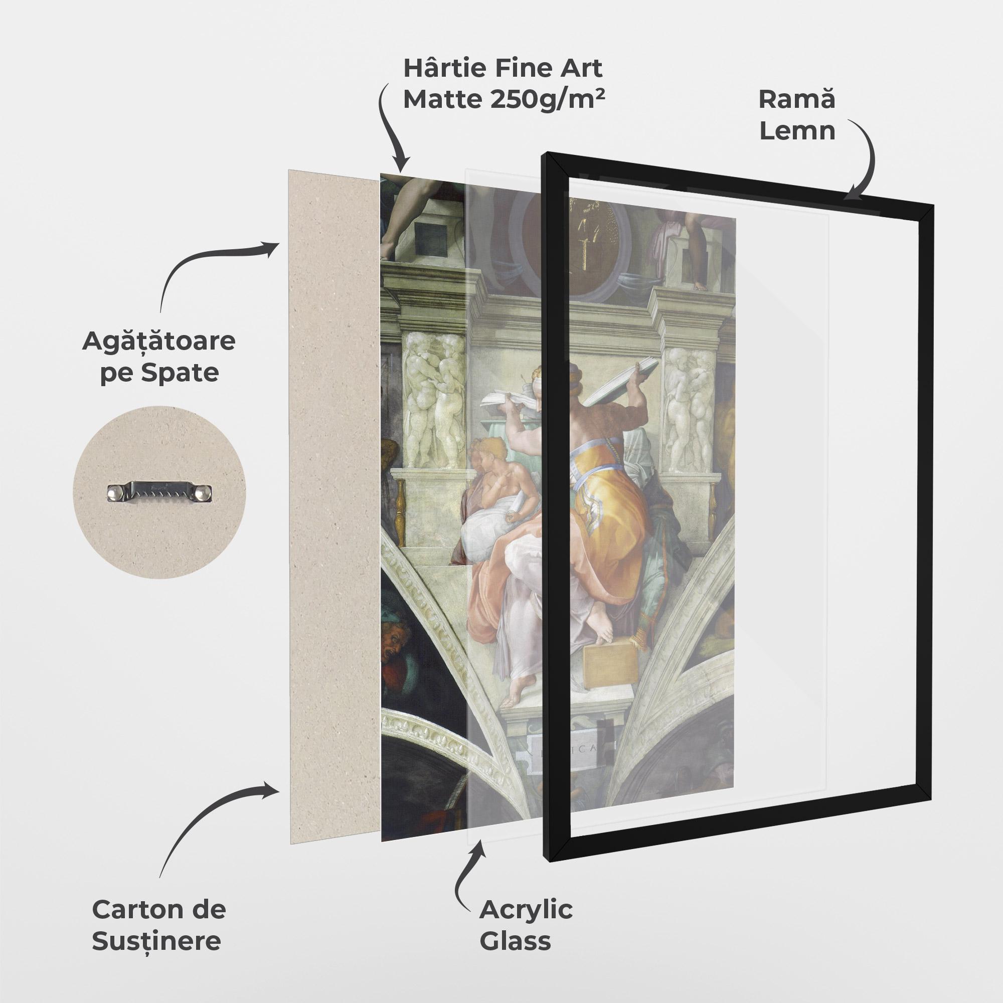 Poster Înrămat Libyan Sibyles mockup 1