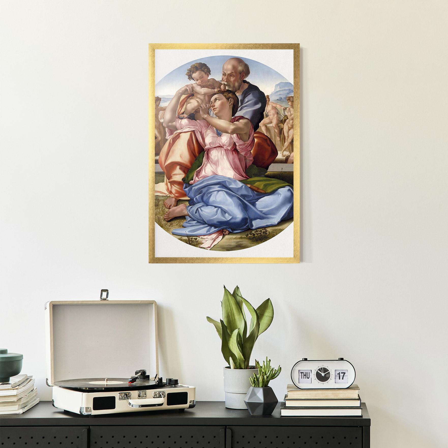 Poster Înrămat Doni Tondo mockup 2