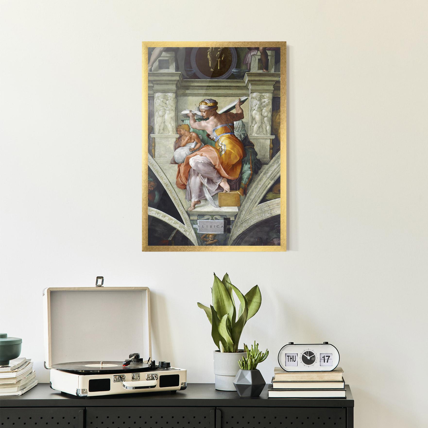 Poster Înrămat Libyan Sibyles mockup 2