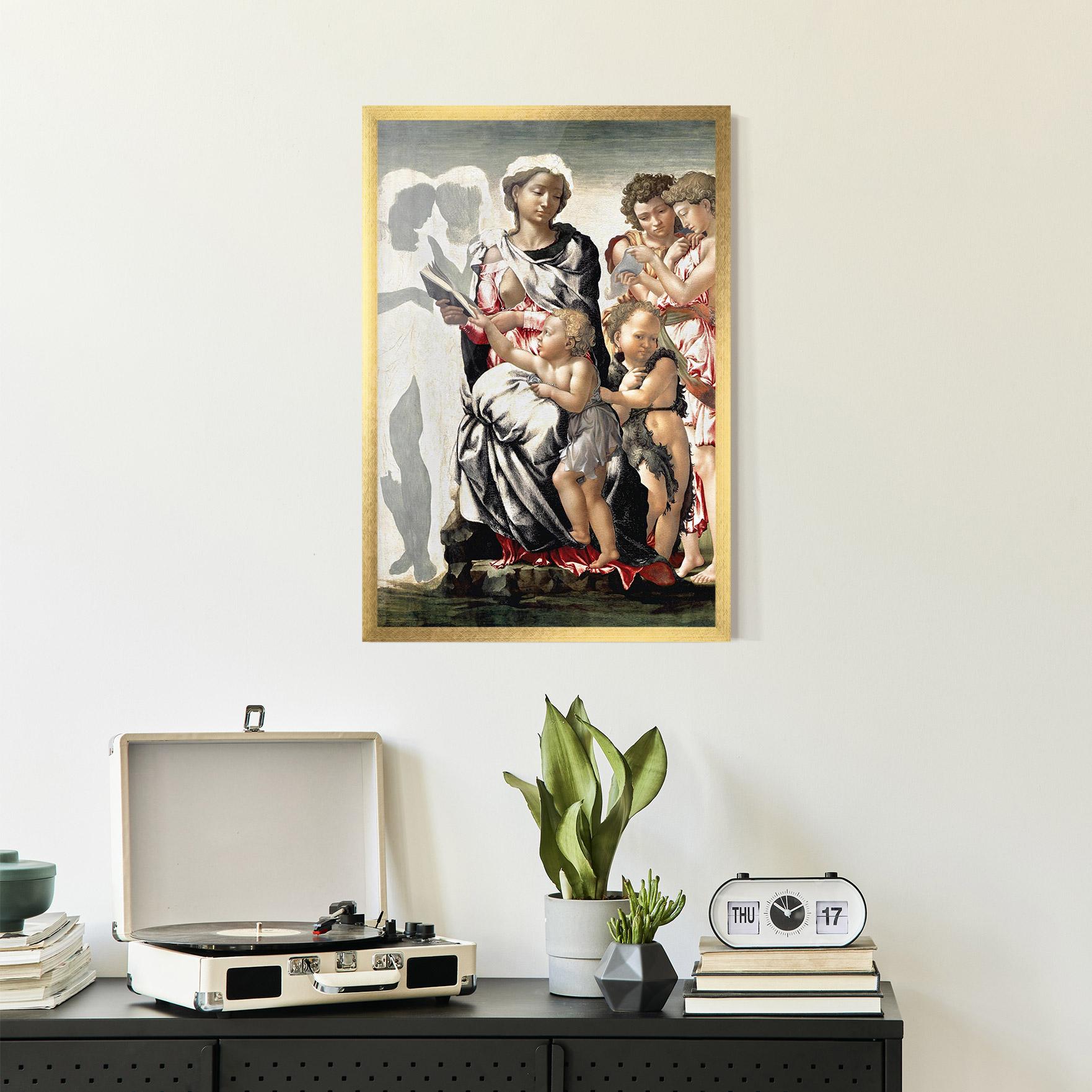 Poster Înrămat Manchester Madonna mockup 2