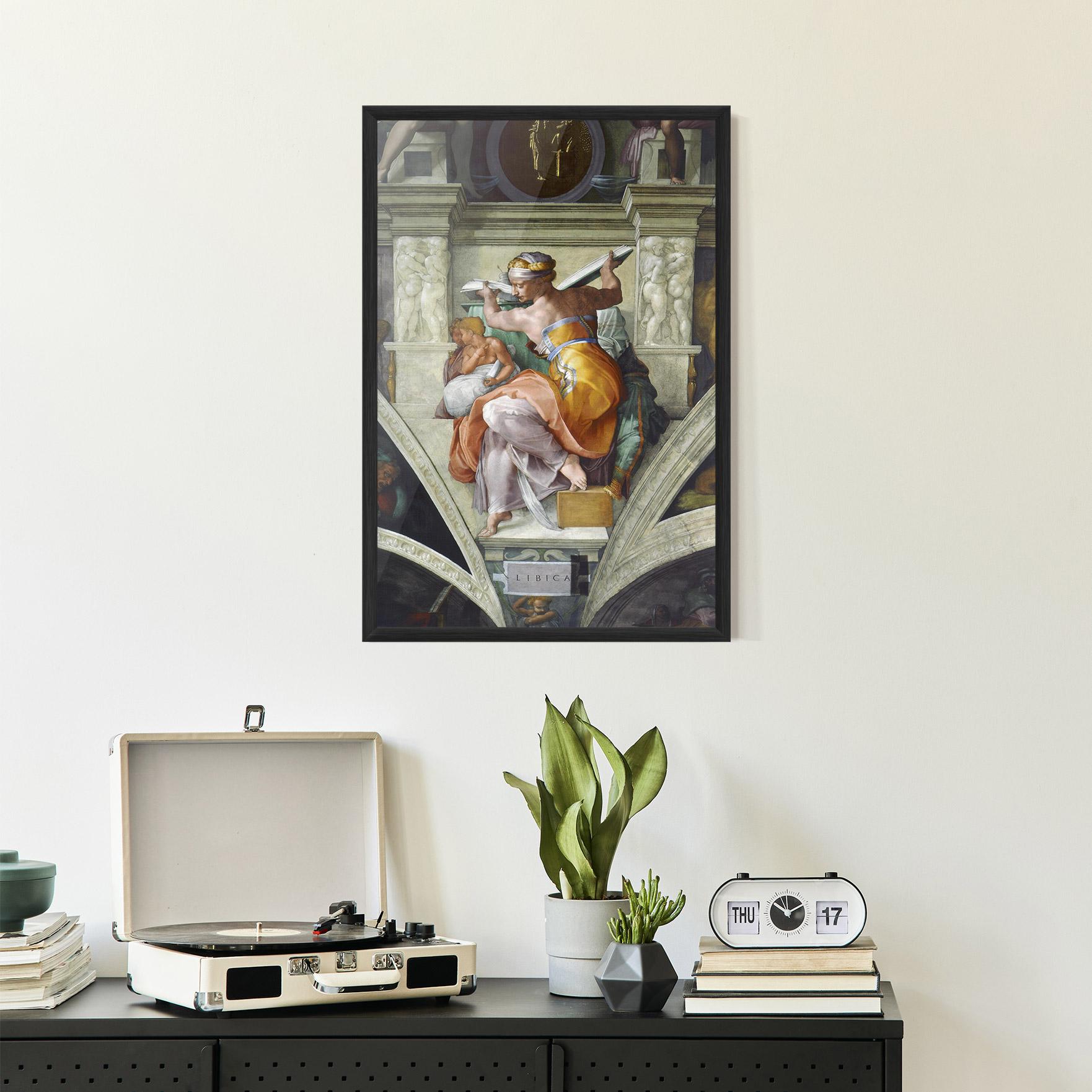 Poster Înrămat Libyan Sibyles mockup 2