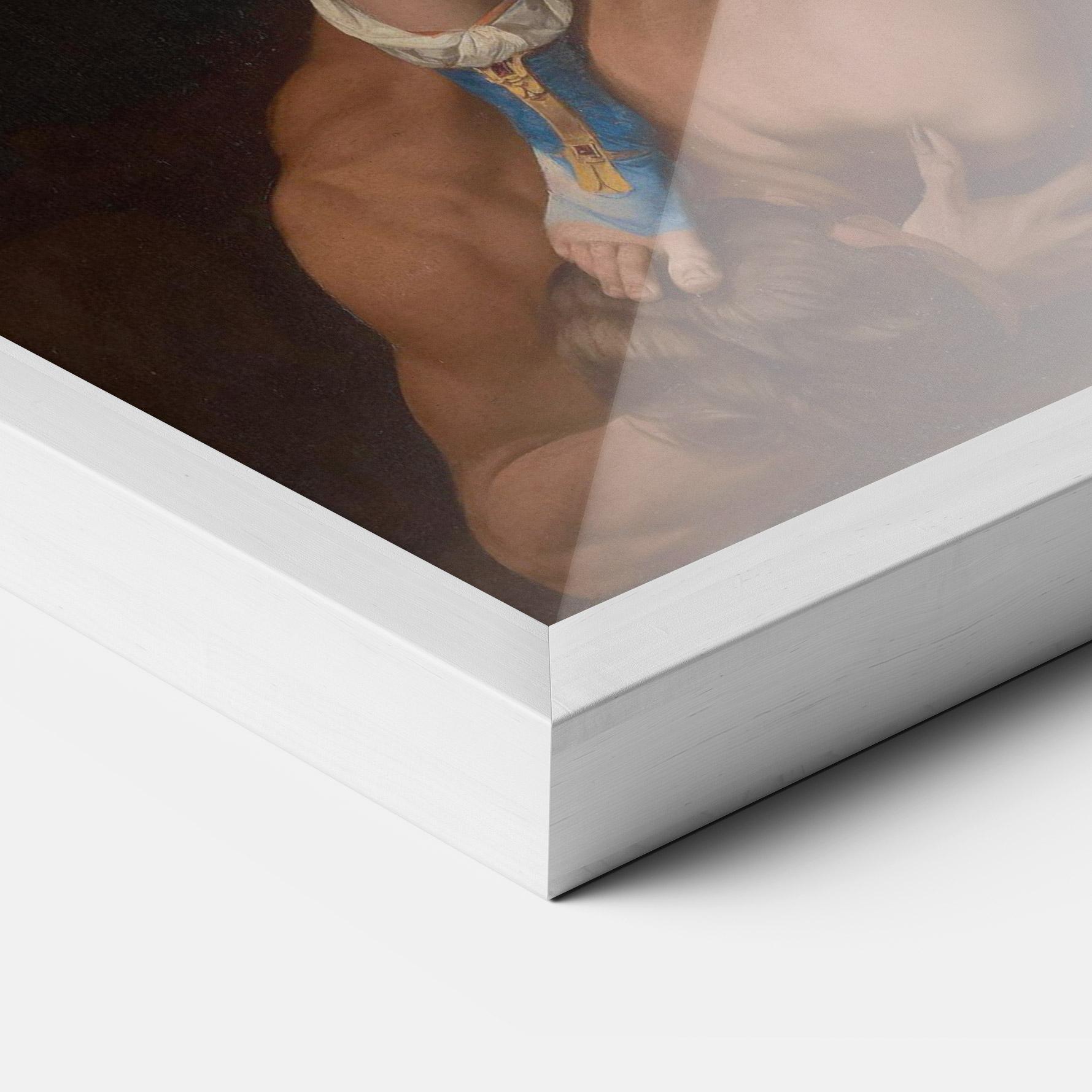 Poster Înrămat Sword In Upraised mockup 3