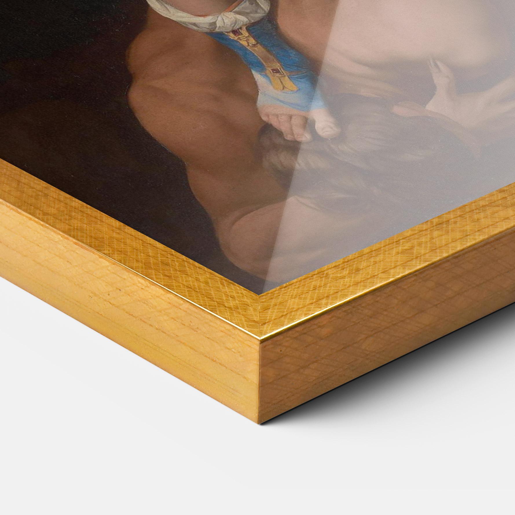 Poster Înrămat Sword In Upraised mockup 3