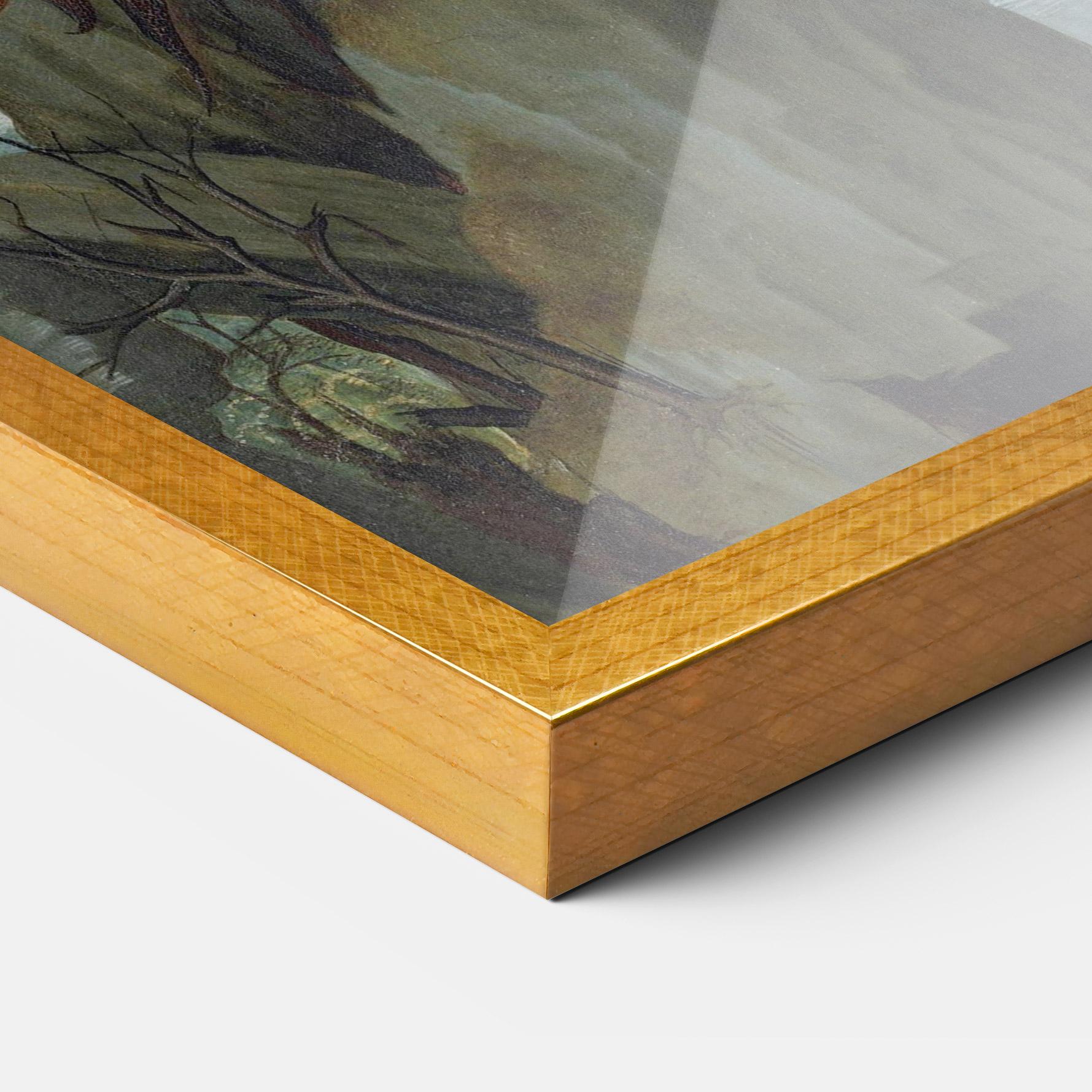 Poster Înrămat Torment Of Saint mockup 3