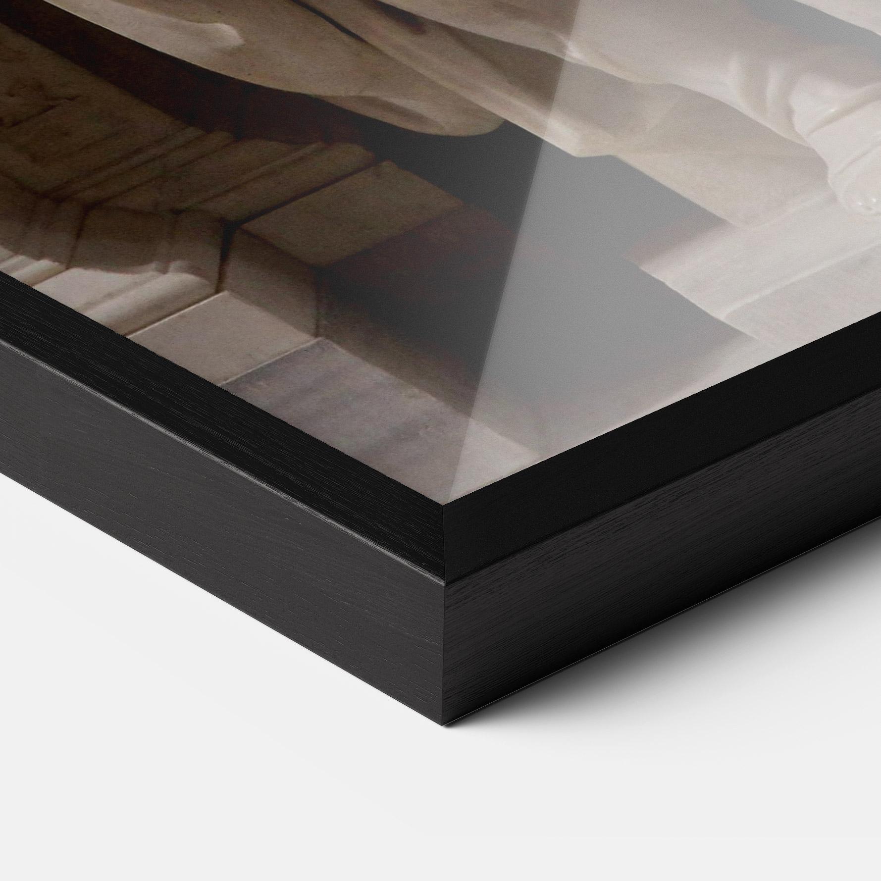 Poster Înrămat Statue Moses mockup 3