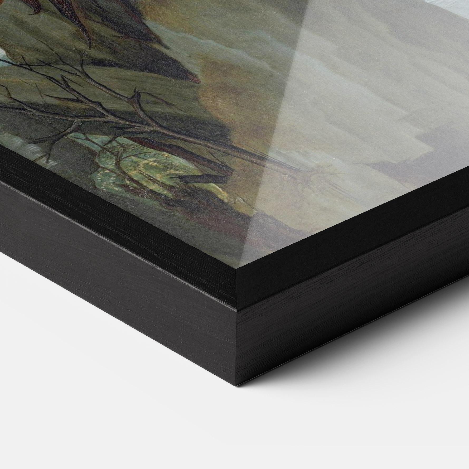 Poster Înrămat Torment Of Saint mockup 3