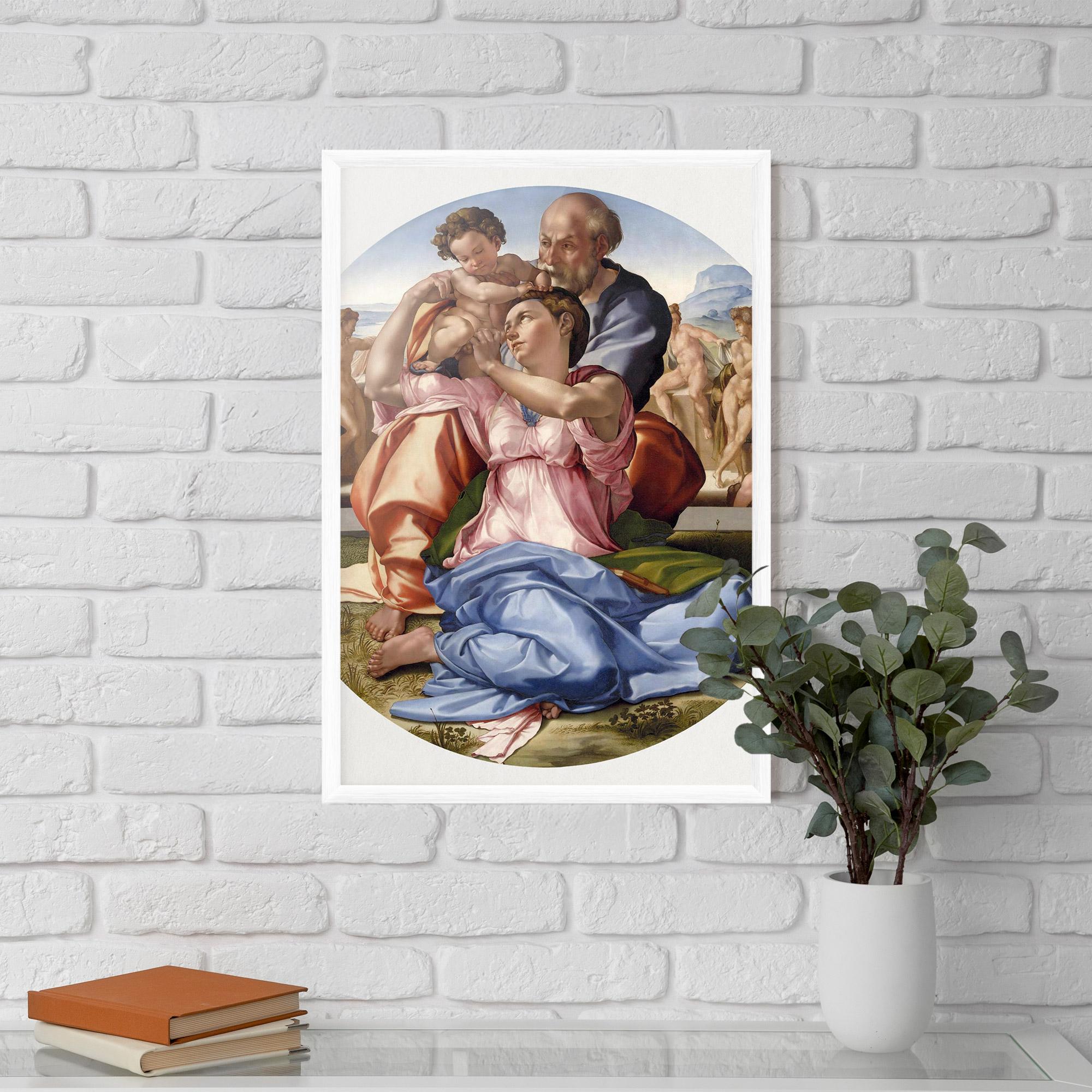 Poster Înrămat Doni Tondo mockup 5