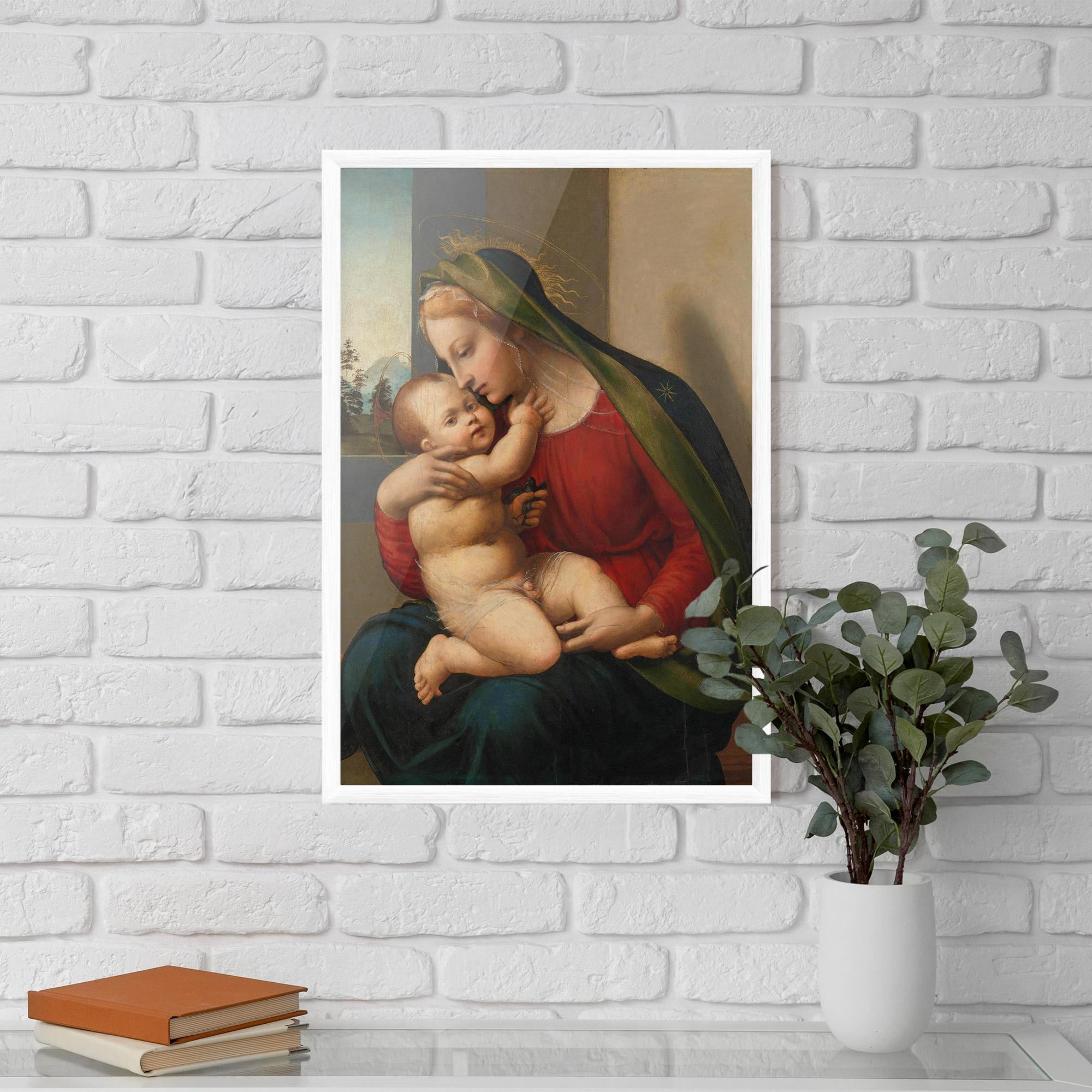 Poster Înrămat Madonna And Child mockup 5
