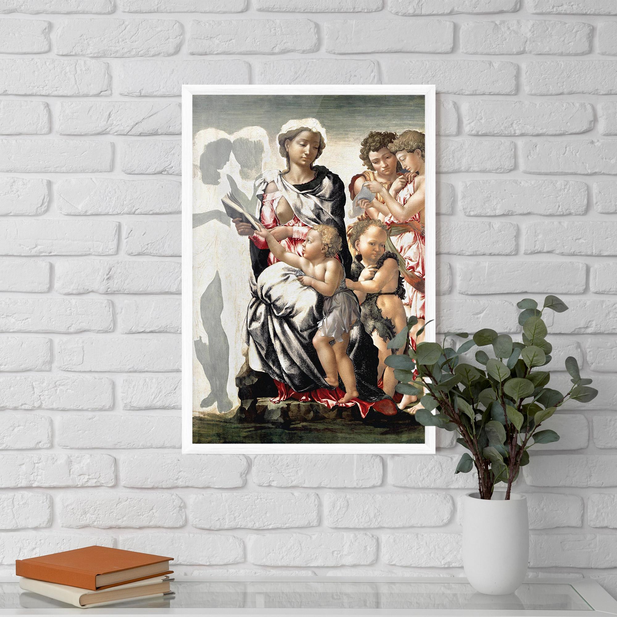 Poster Înrămat Manchester Madonna mockup 5