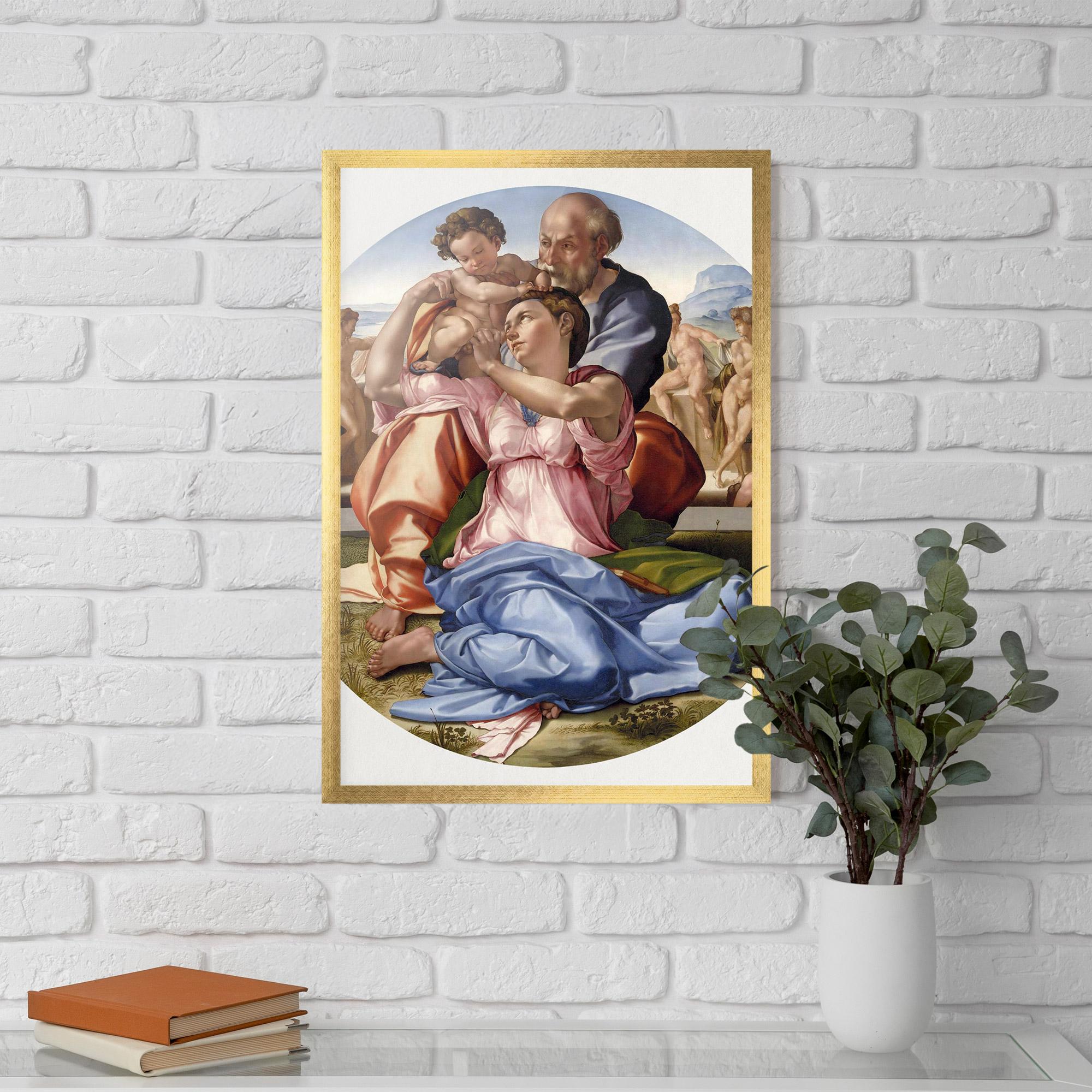 Poster Înrămat Doni Tondo mockup 5