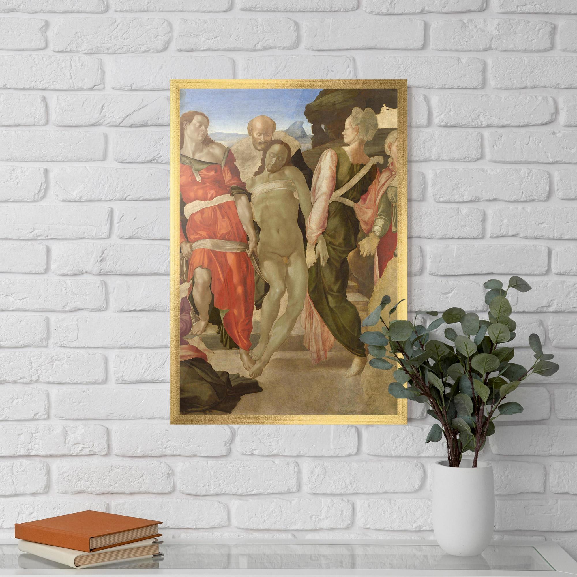 Poster Înrămat Entombment mockup 5