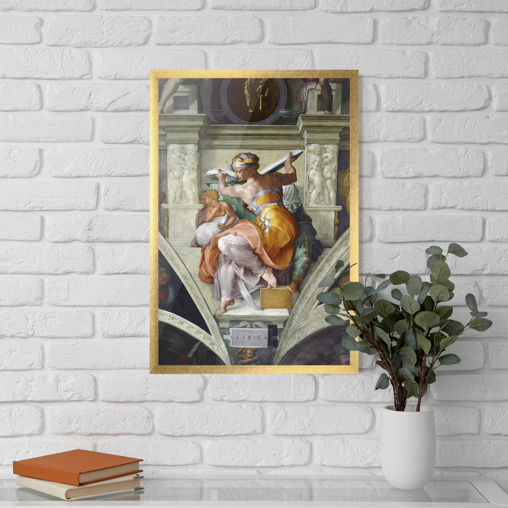 Poster Înrămat Libyan Sibyles mockup 5