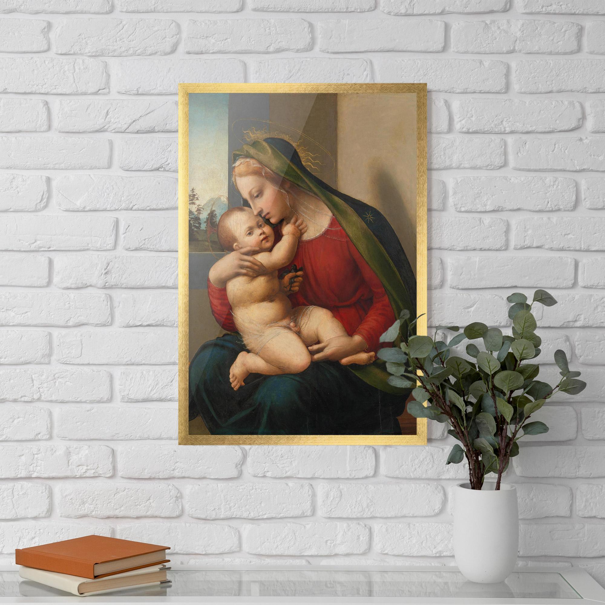 Poster Înrămat Madonna And Child mockup 5