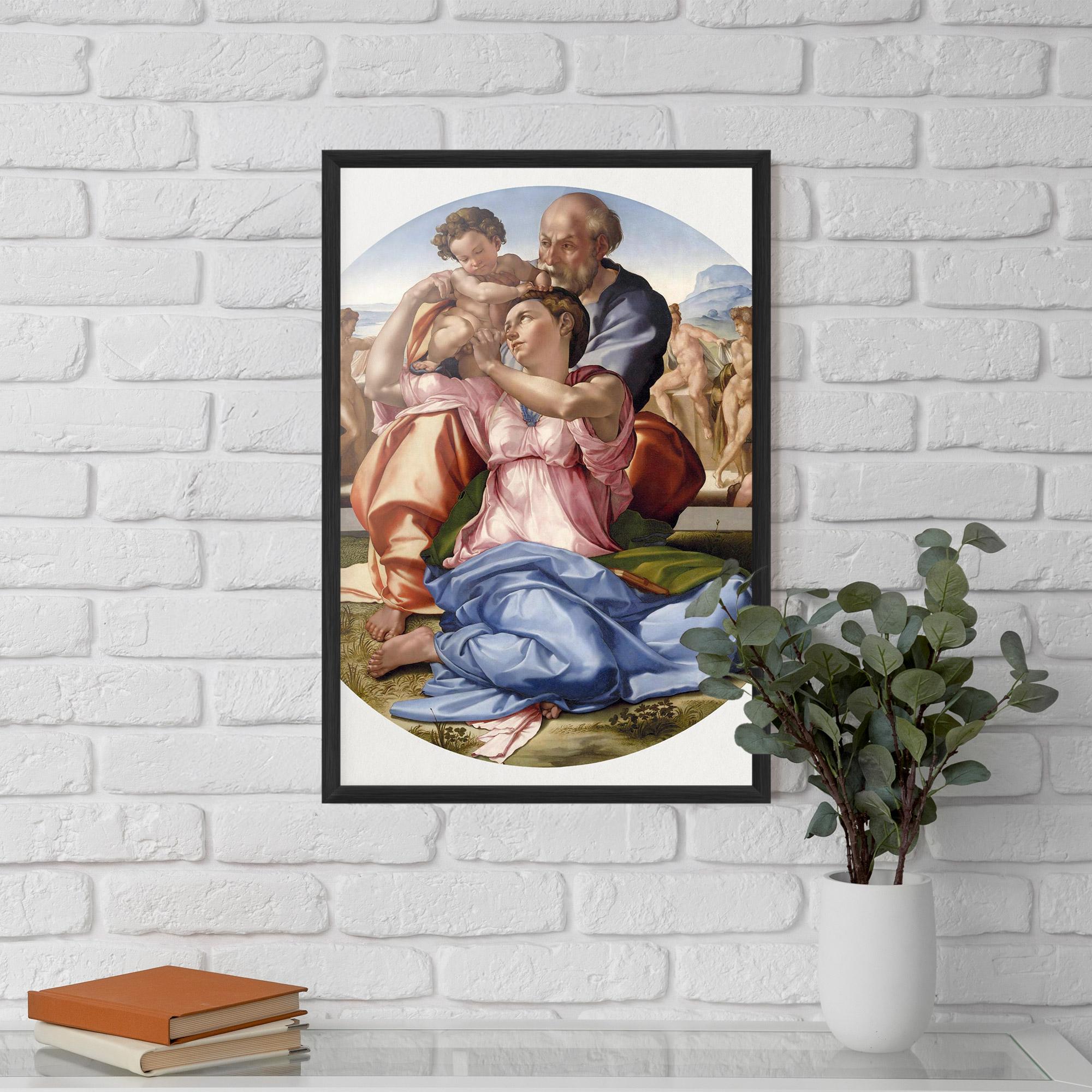 Poster Înrămat Doni Tondo mockup 5