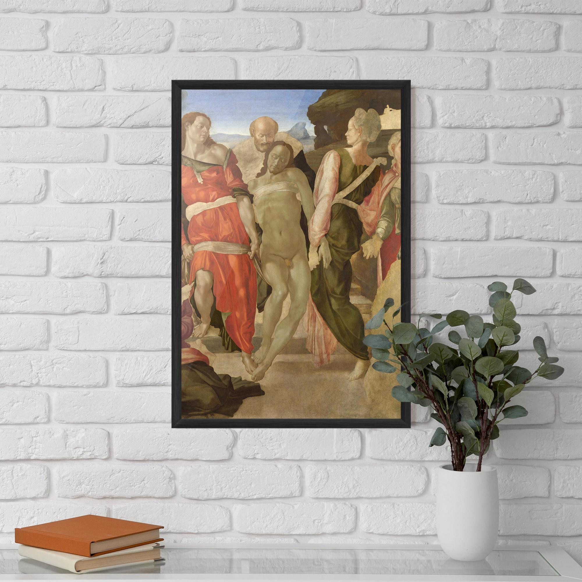 Poster Înrămat Entombment mockup 5