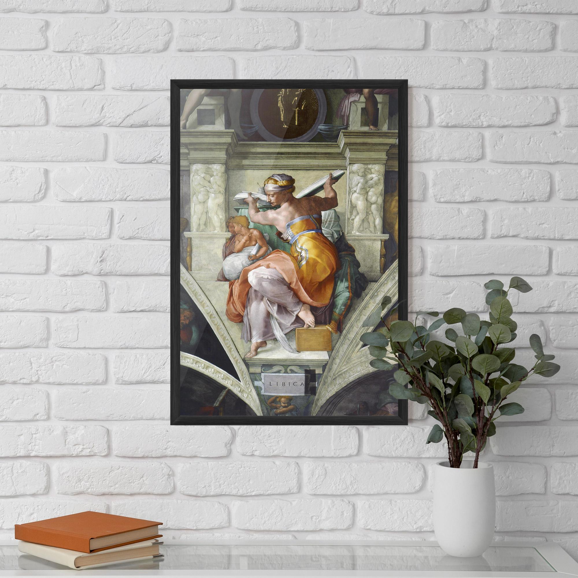 Poster Înrămat Libyan Sibyles mockup 5