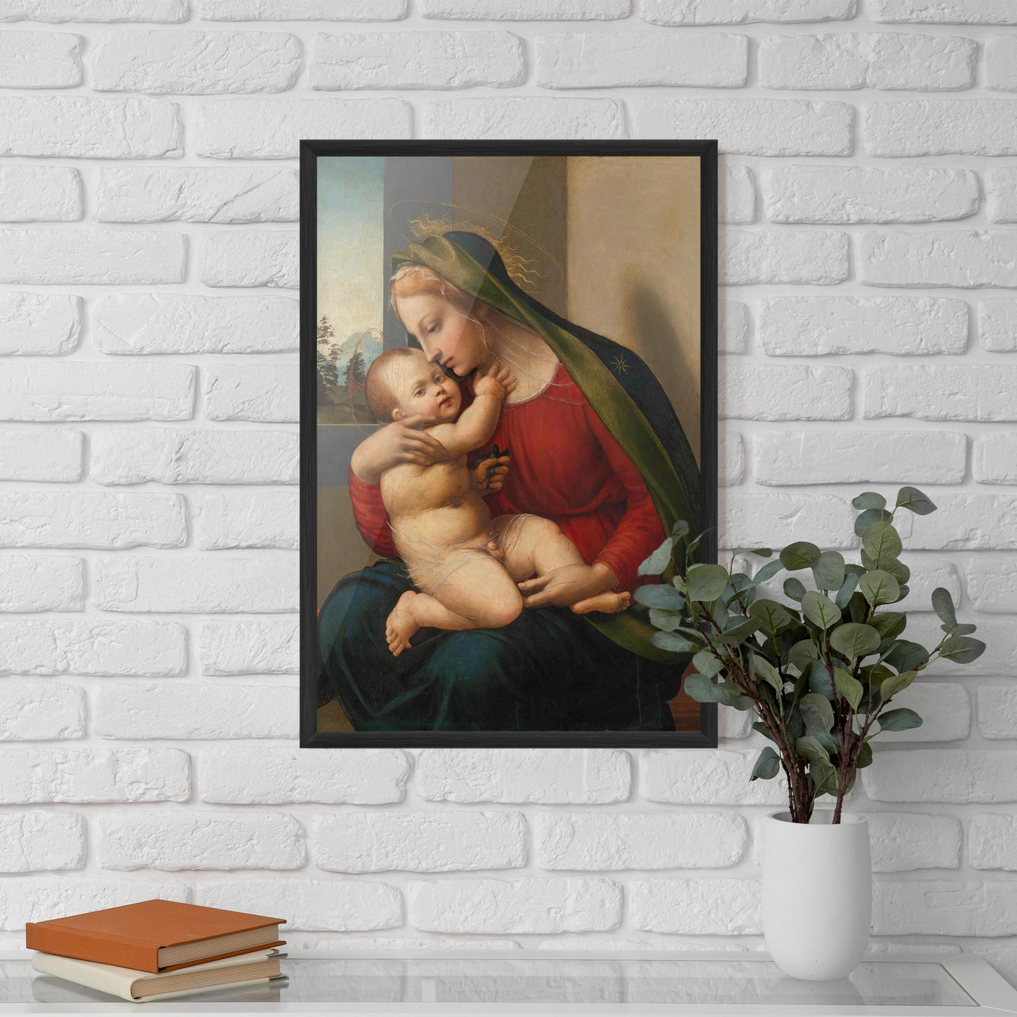 Poster Înrămat Madonna And Child mockup 5