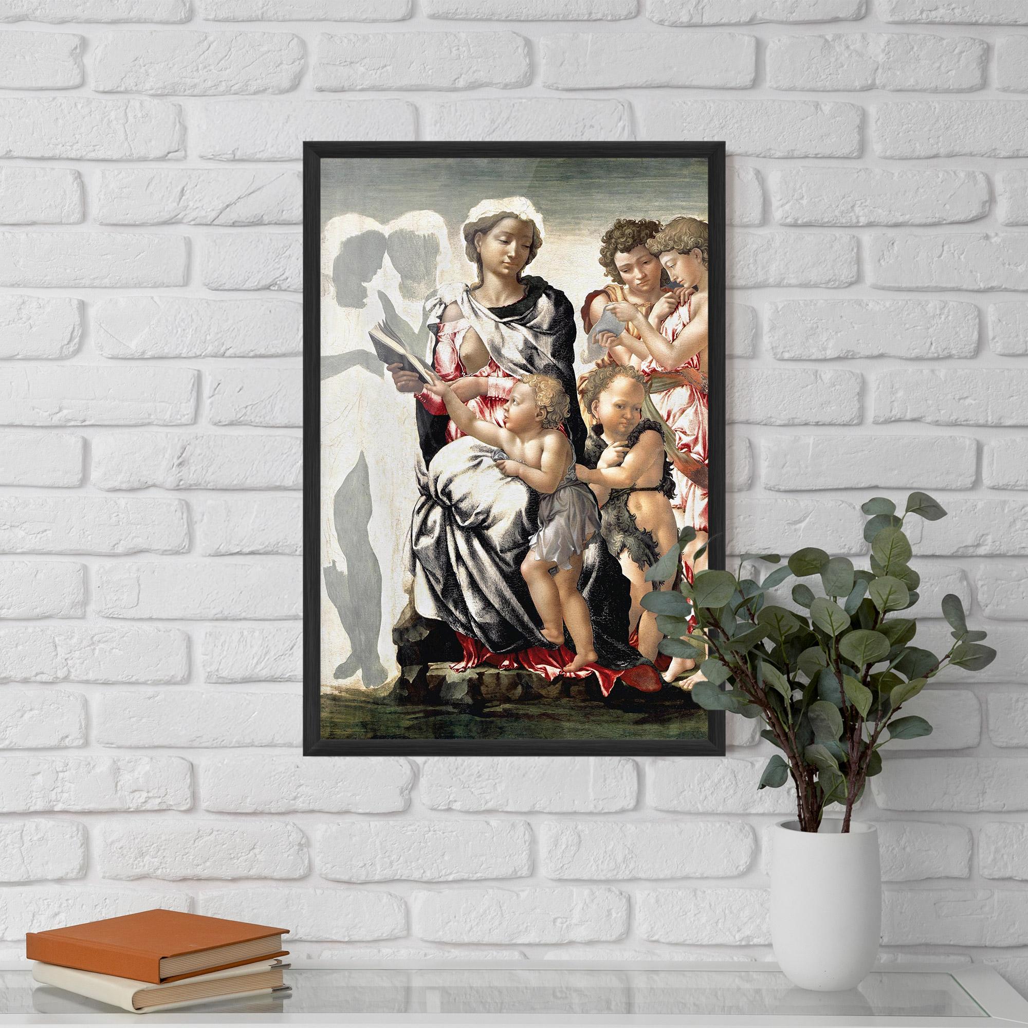 Poster Înrămat Manchester Madonna mockup 5