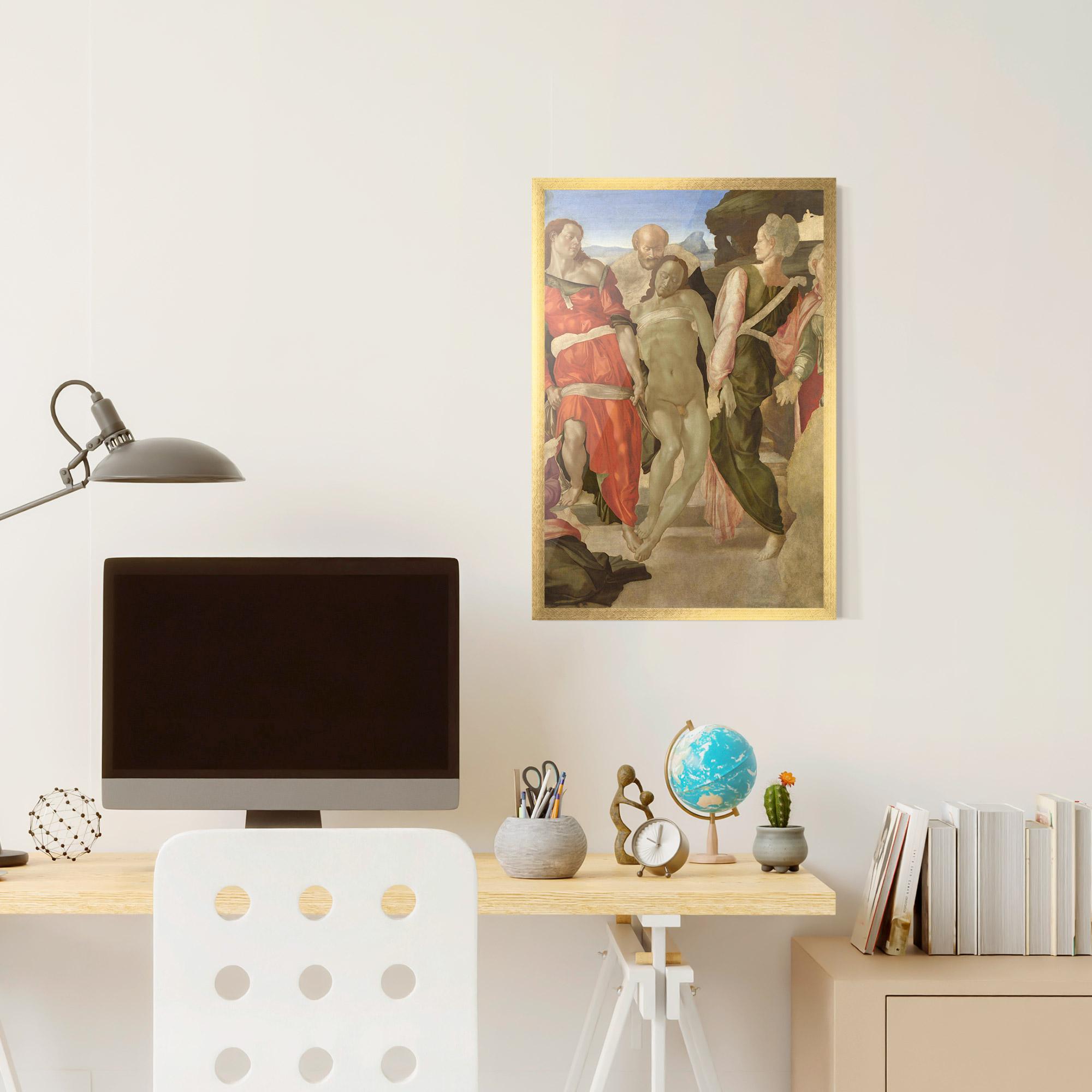 Poster Înrămat Entombment mockup 6