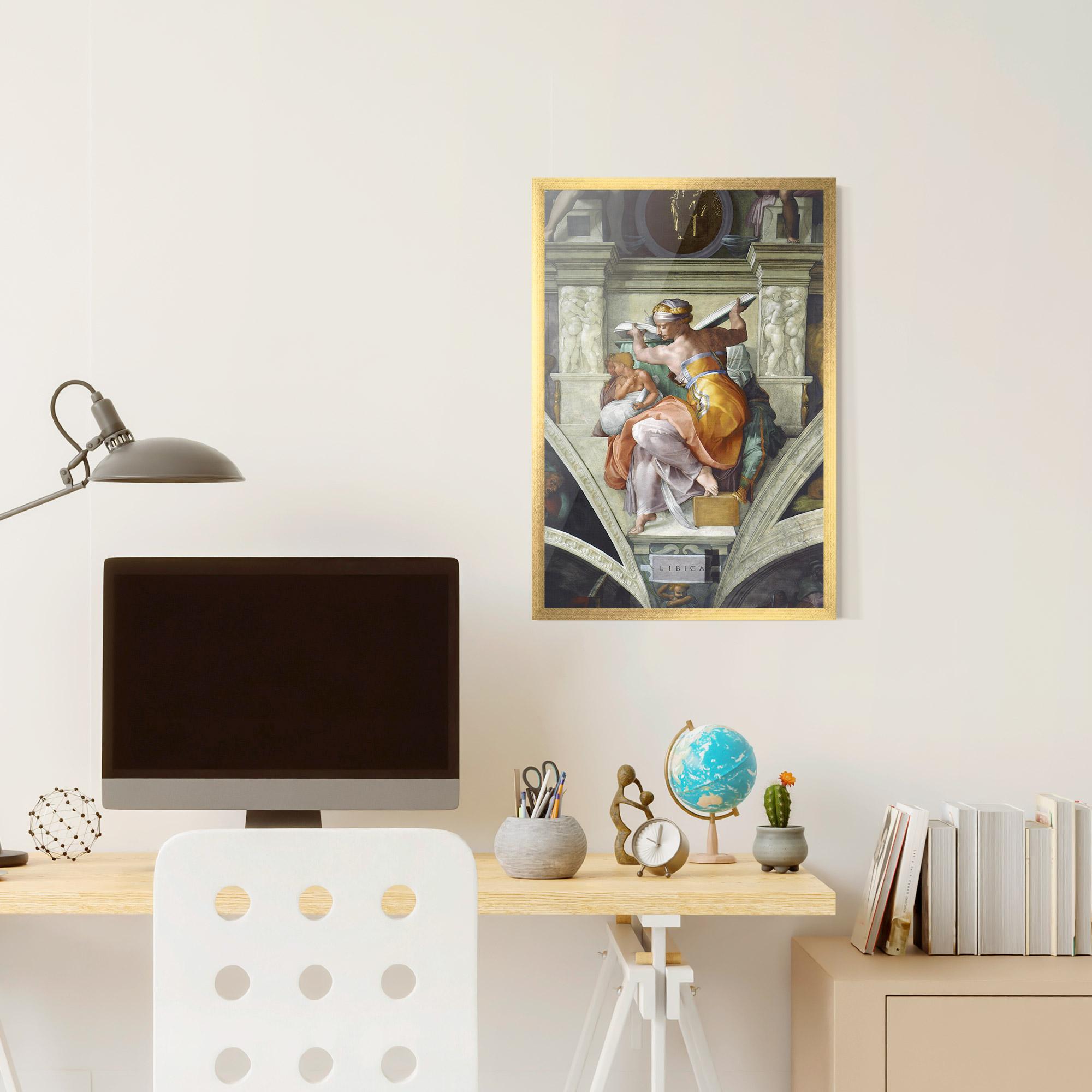 Poster Înrămat Libyan Sibyles mockup 6