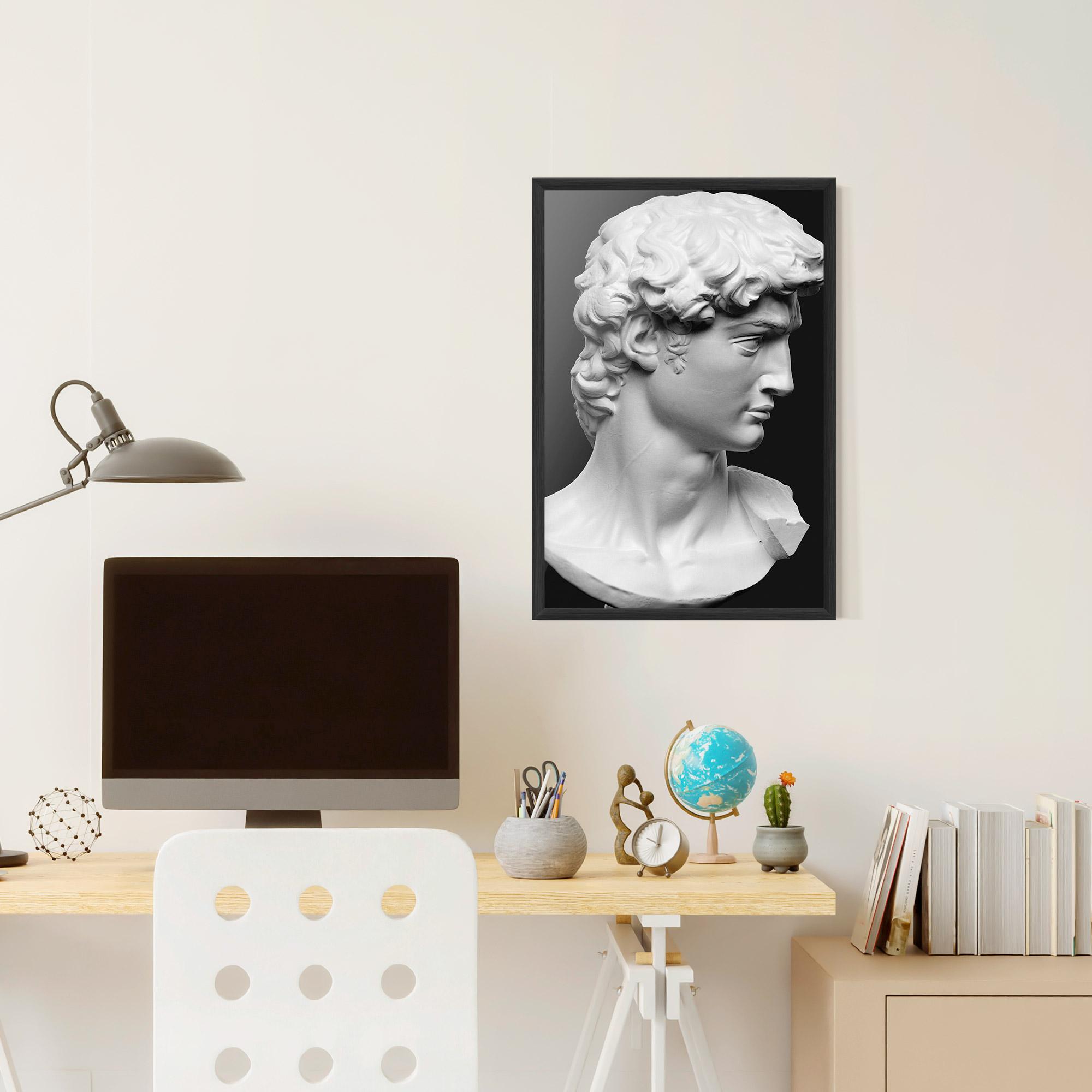 Poster Înrămat David Head mockup 6