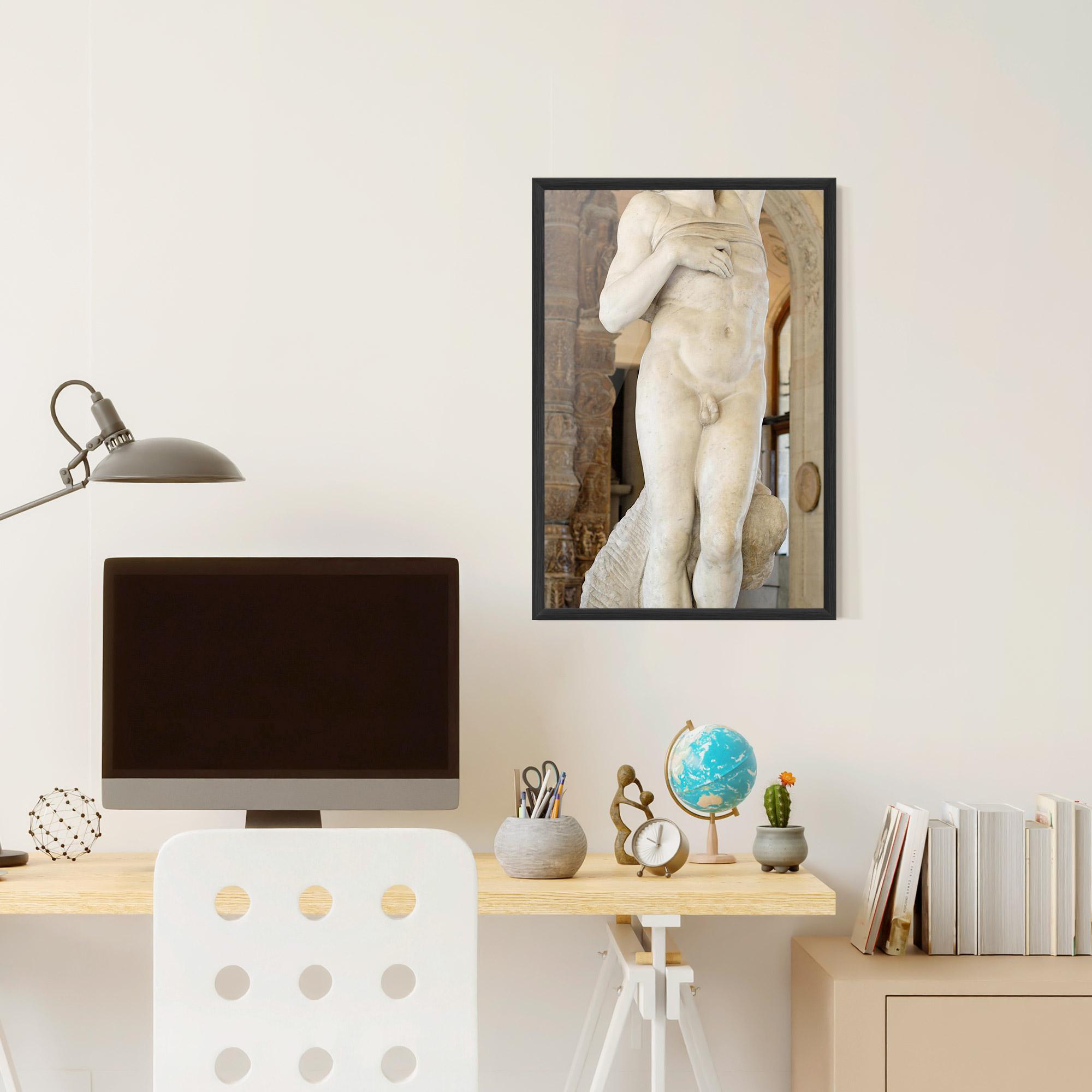 Poster Înrămat Dying Slave mockup 6