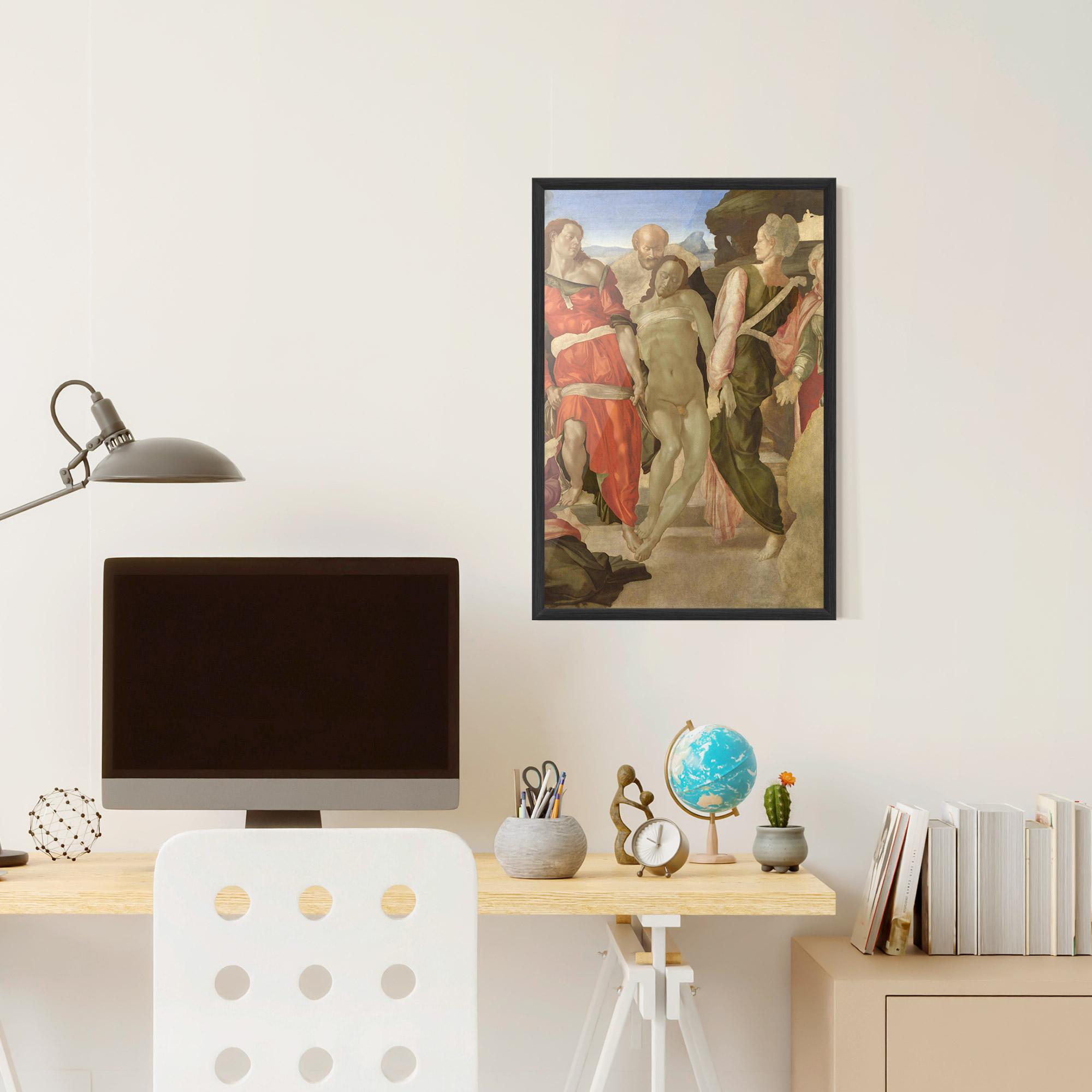 Poster Înrămat Entombment mockup 6