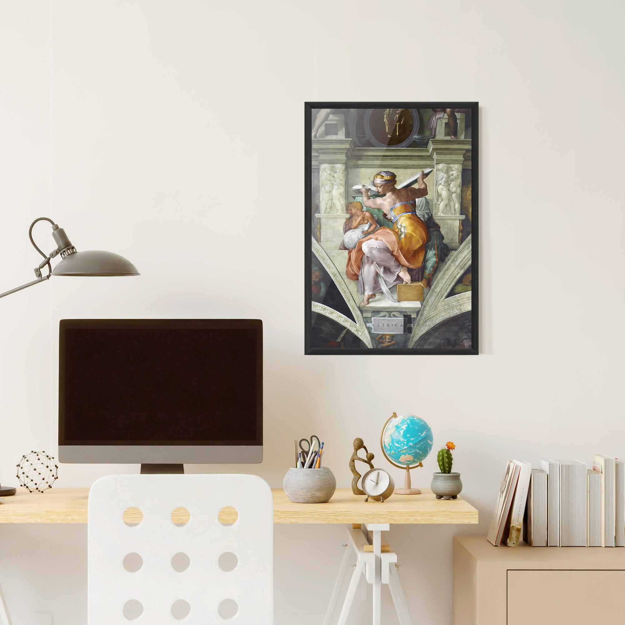 Poster Înrămat Libyan Sibyles mockup 6