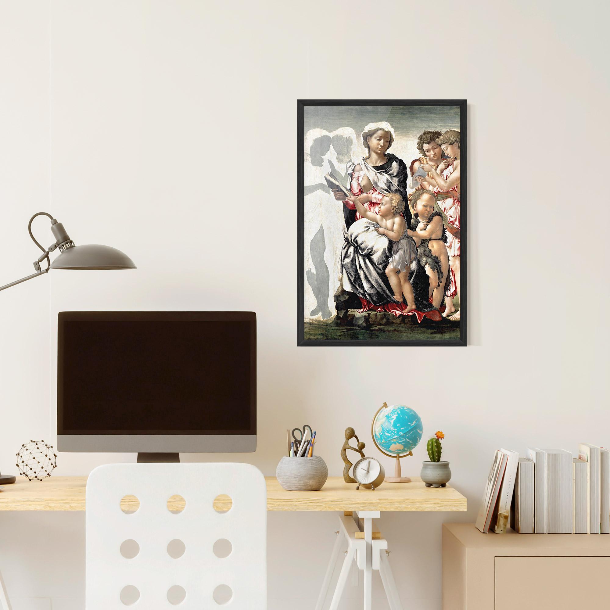 Poster Înrămat Manchester Madonna mockup 6