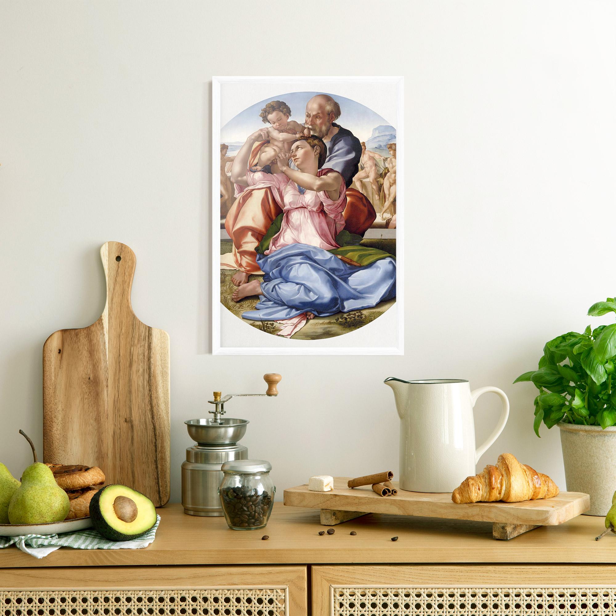 Poster Înrămat Doni Tondo mockup 8