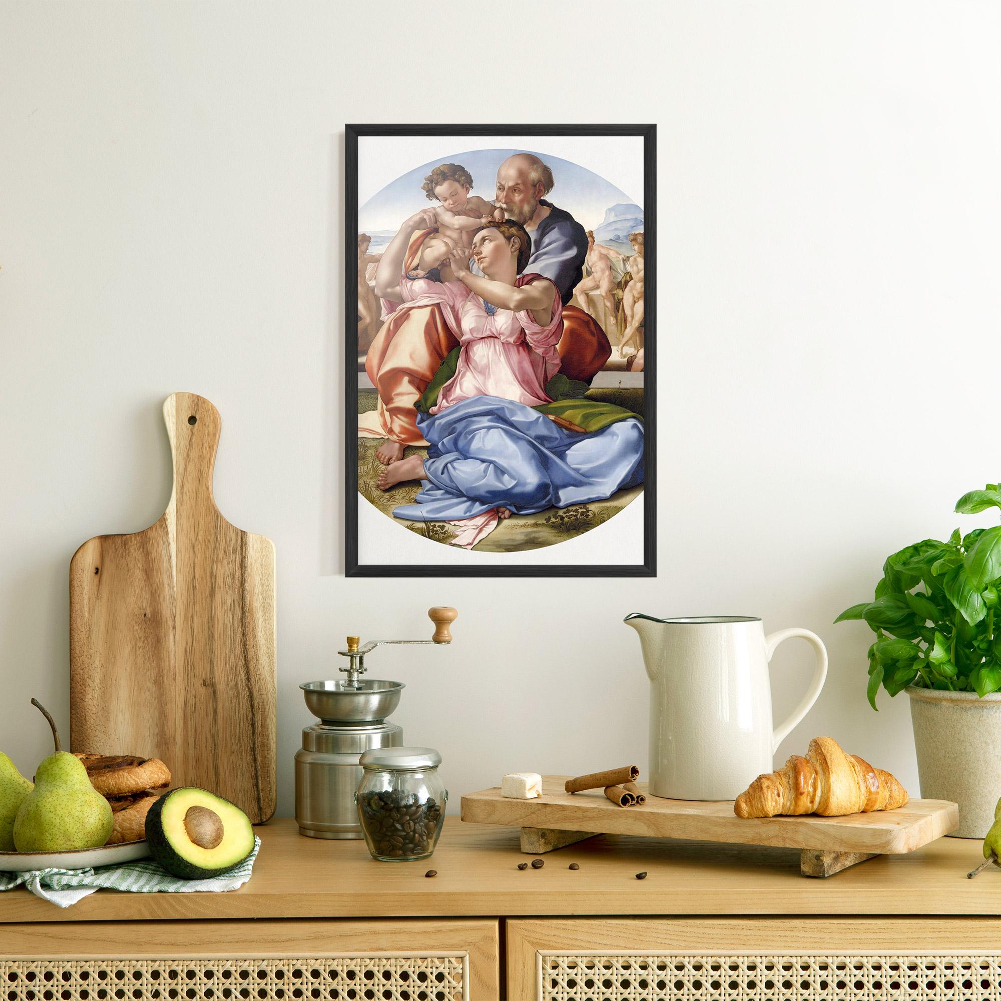 Poster Înrămat Doni Tondo mockup 8