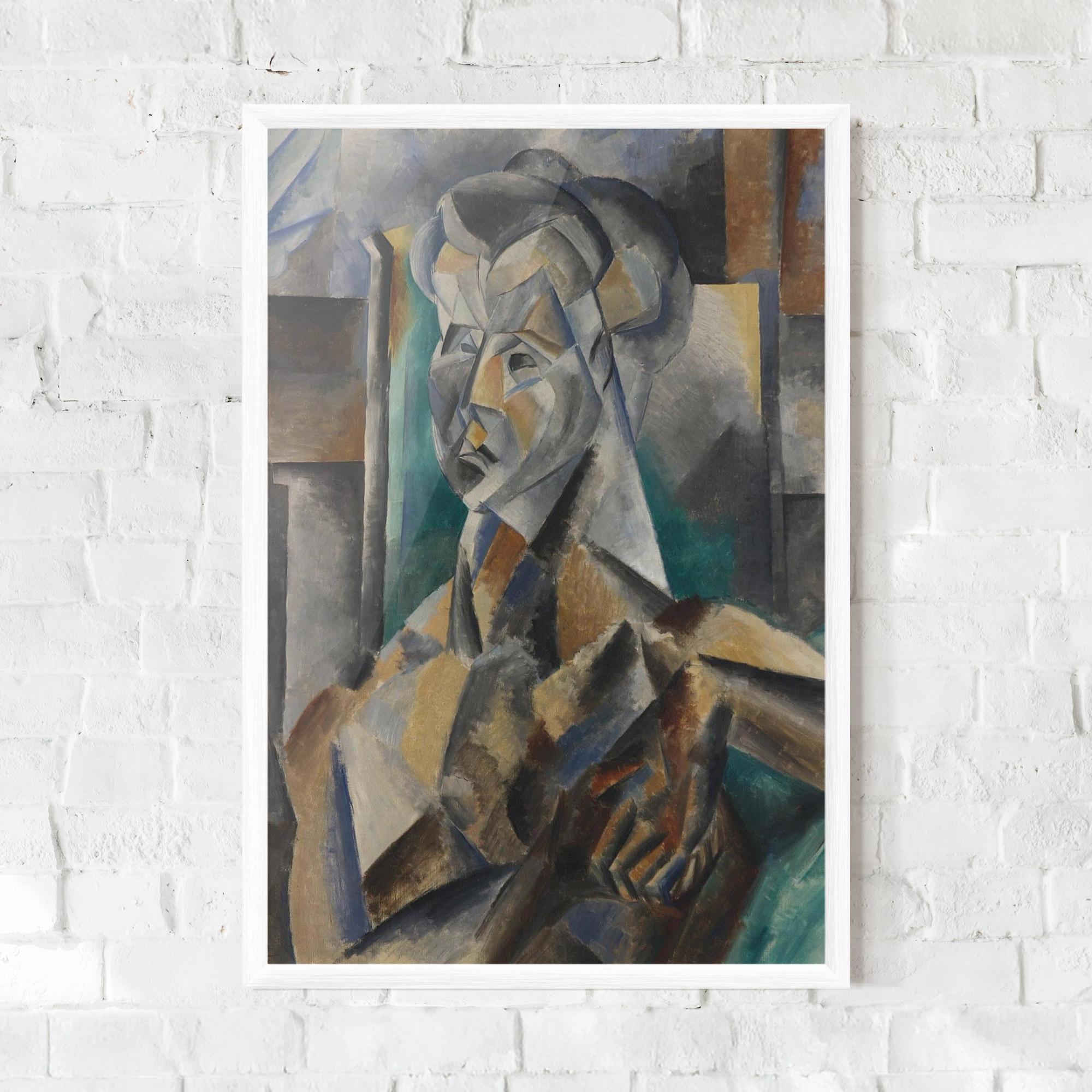 Poster Înrămat Buste De Femme mockup 0