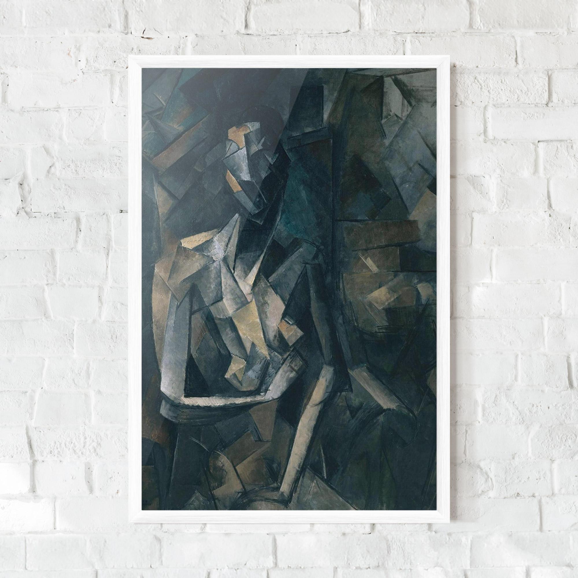 Poster Înrămat Dans Un Fauteuil mockup 0