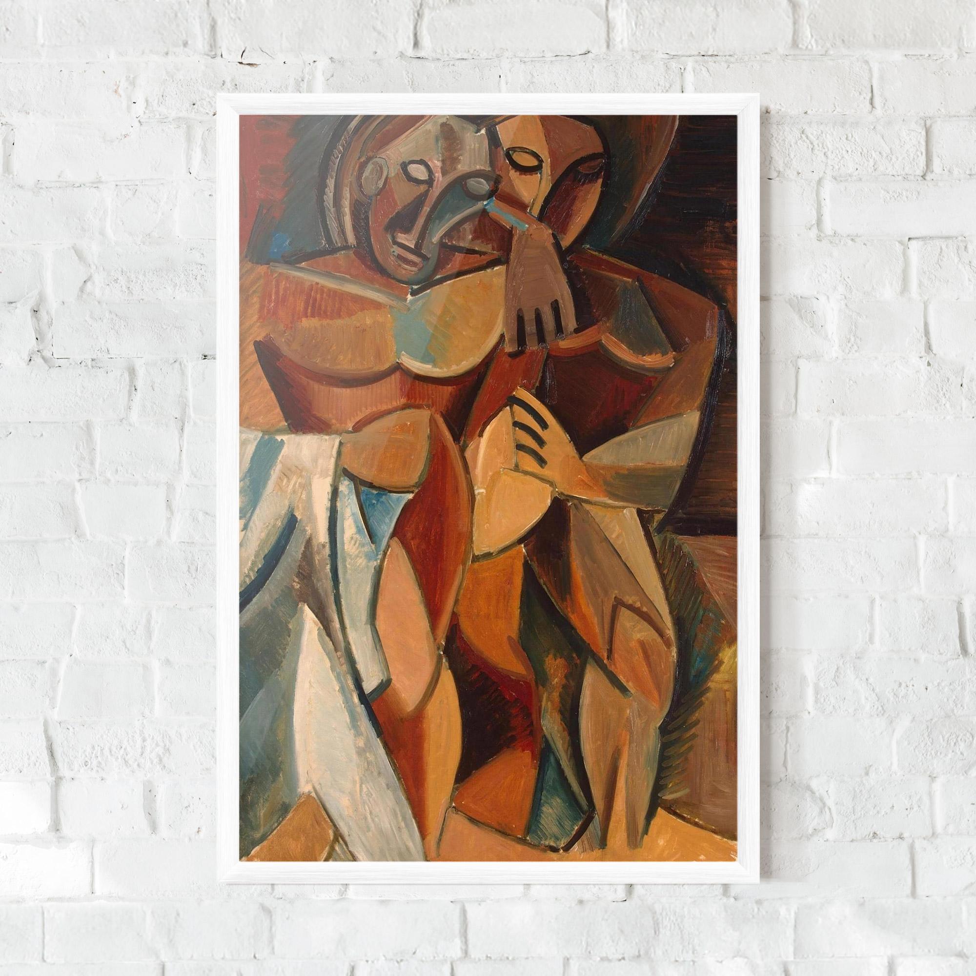 Poster Înrămat Friendship Two Nudes mockup 0