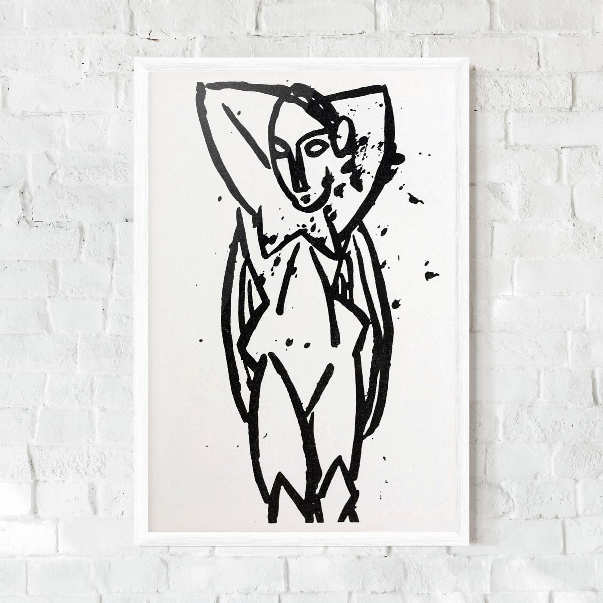 Poster Înrămat Nude mockup 0