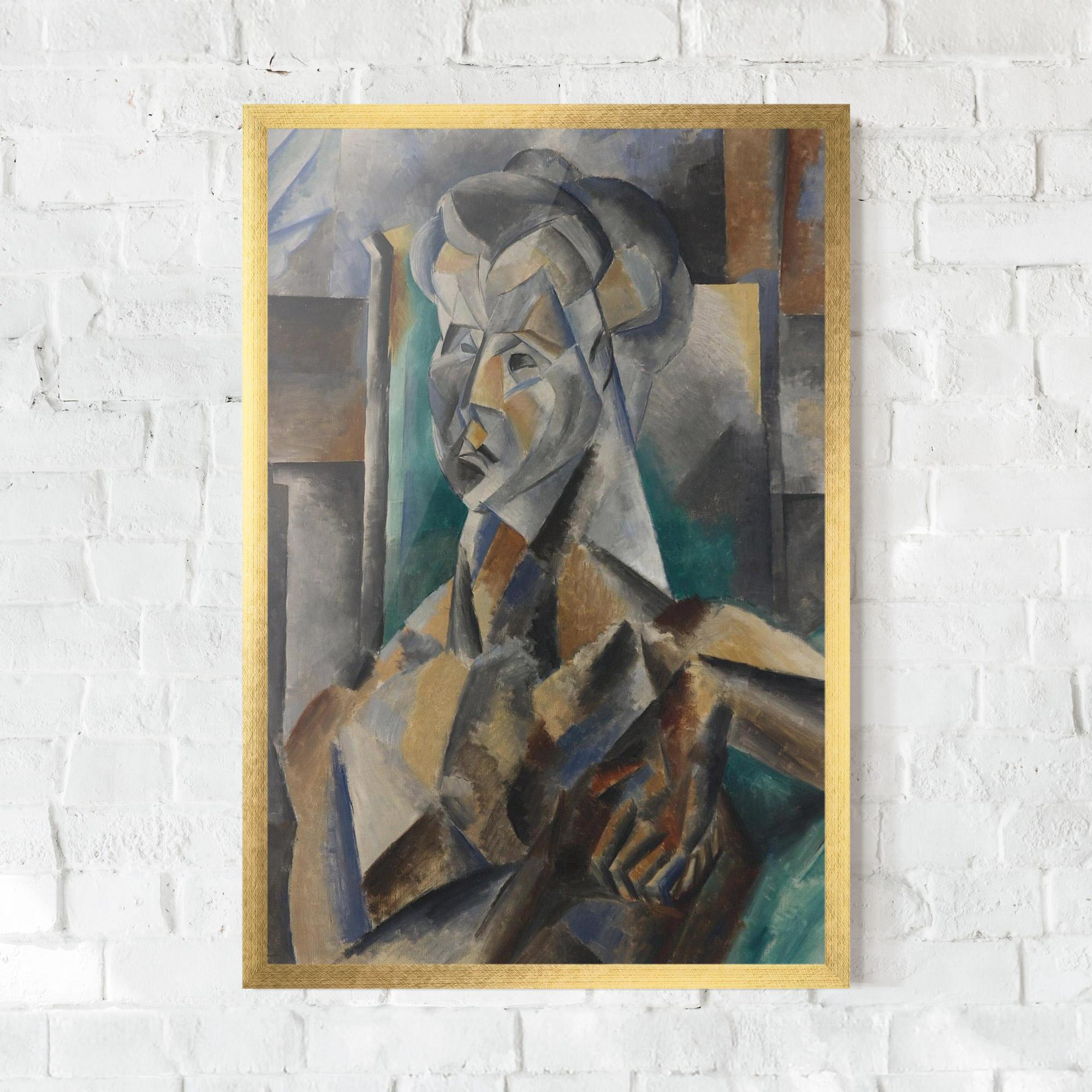 Poster Înrămat Buste De Femme mockup 0