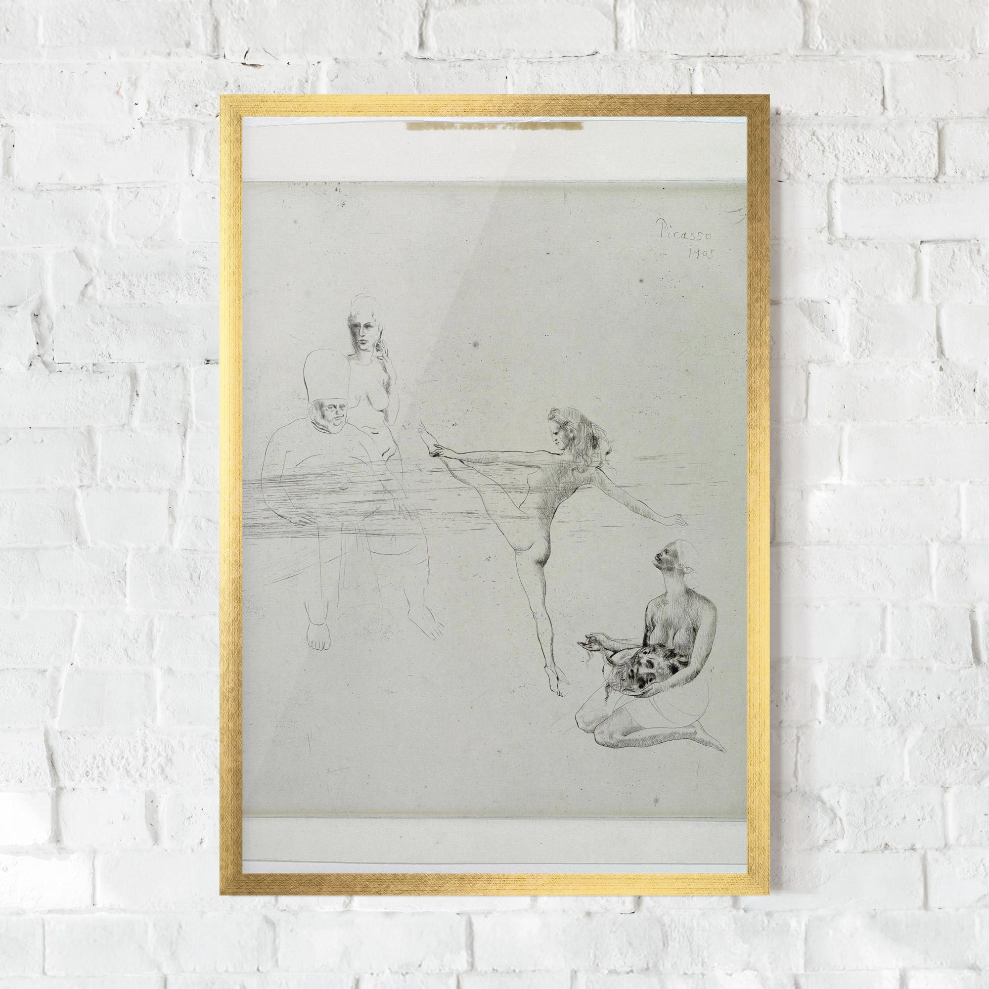 Poster Înrămat Dance Of Salome mockup 0